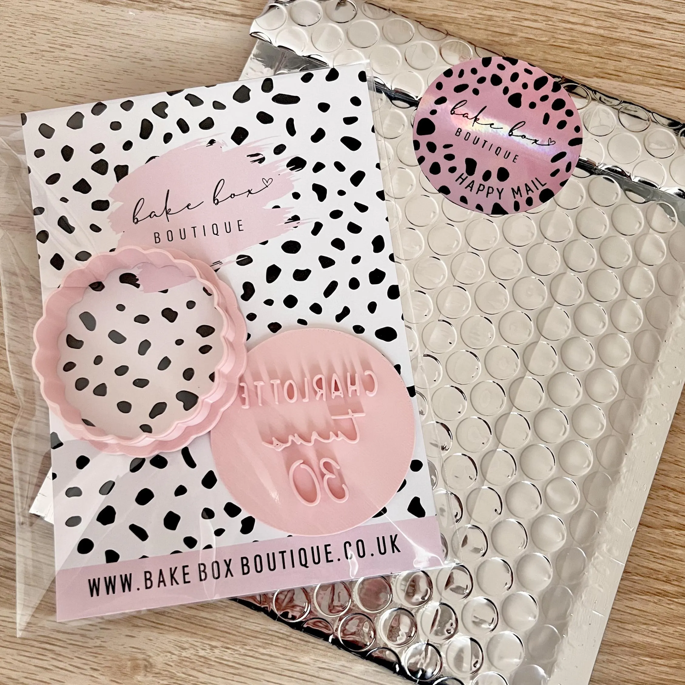 Customised berry first fondant stamp embosser custom personalised biscuit cookie cutter topper m and s m&s birthday party 1st strawberry one - image 4