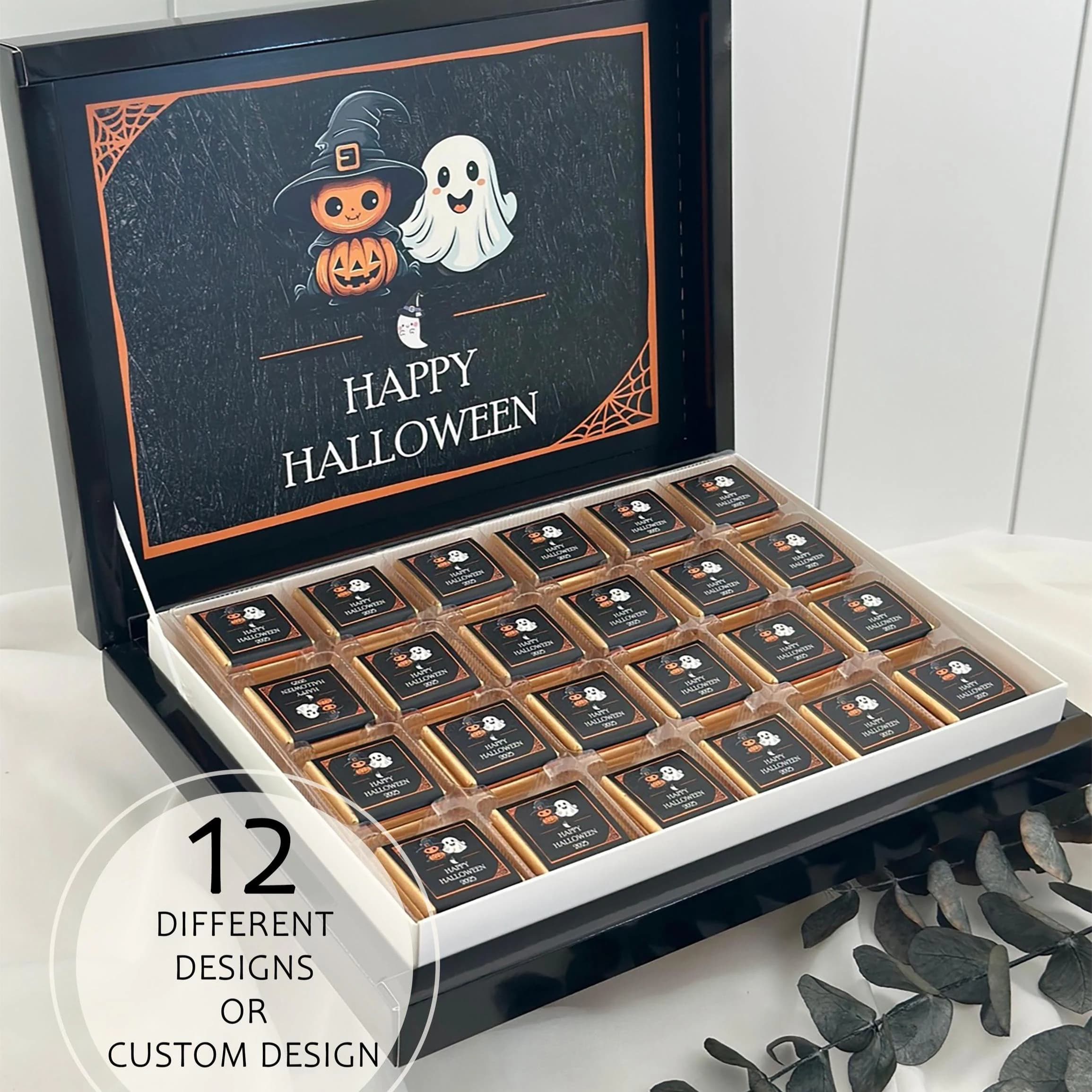 Halloween Gift, Gift Ideas For Halloween, Halloween Chocolate Box, Party Favors & Trick-or-Treat Idea
