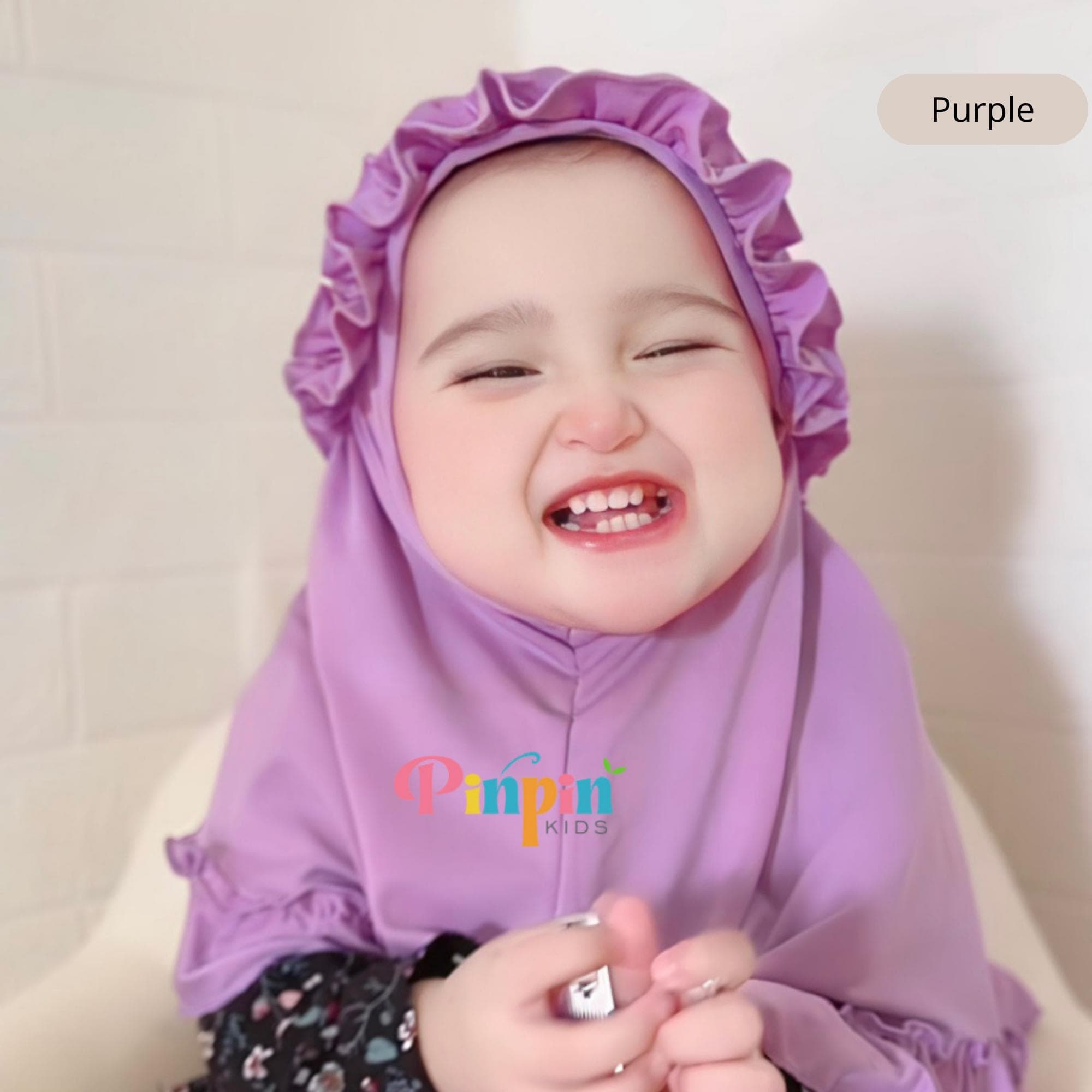 Baby Girl Hijab Ruffle for 0 Month - 3 Years