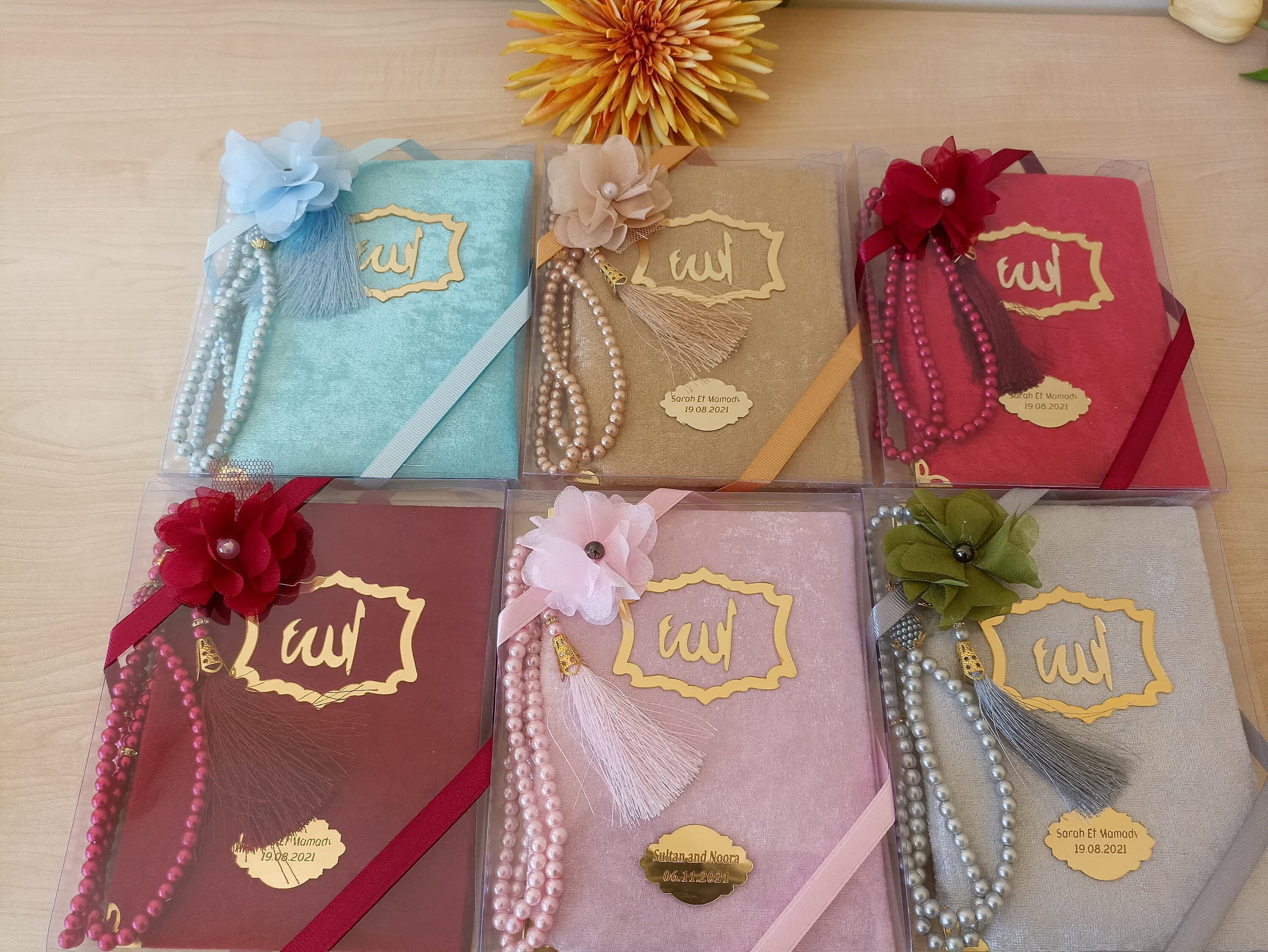 Personalized Yaseen Book Gift Set, Eid Gift, Tasbeeh, Surah Yaseen Book, Islamic Muslim Gift, Muslim Wedding Favor, Nikkah Favors - image 4