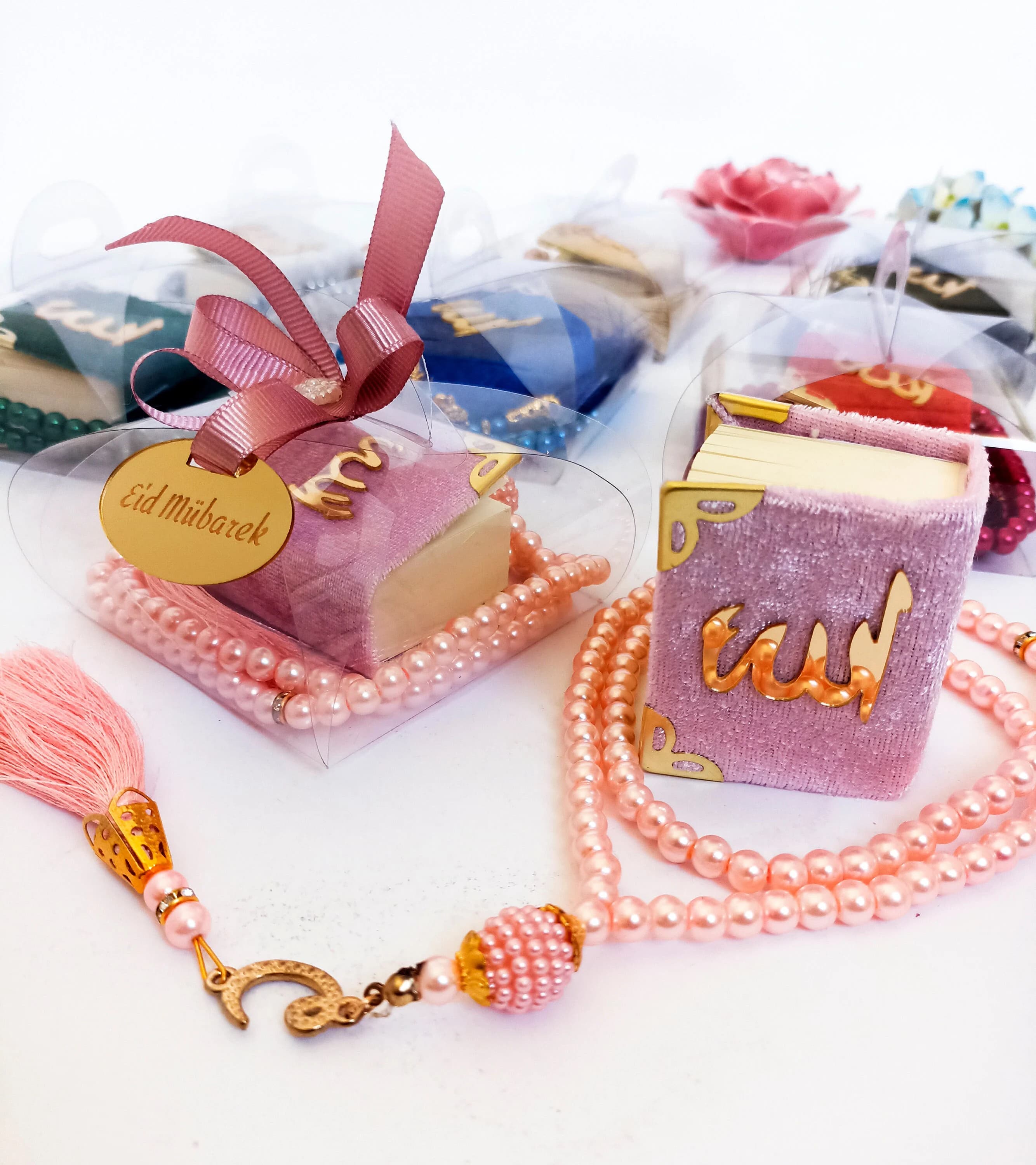Mini Quran Tasbeeh Box Set, Eid Favor, Wedding Favor, Baby Shower Favor, Graduation Favor, Muslim Favor, Hajj Umrah Favor, Ameen Favor