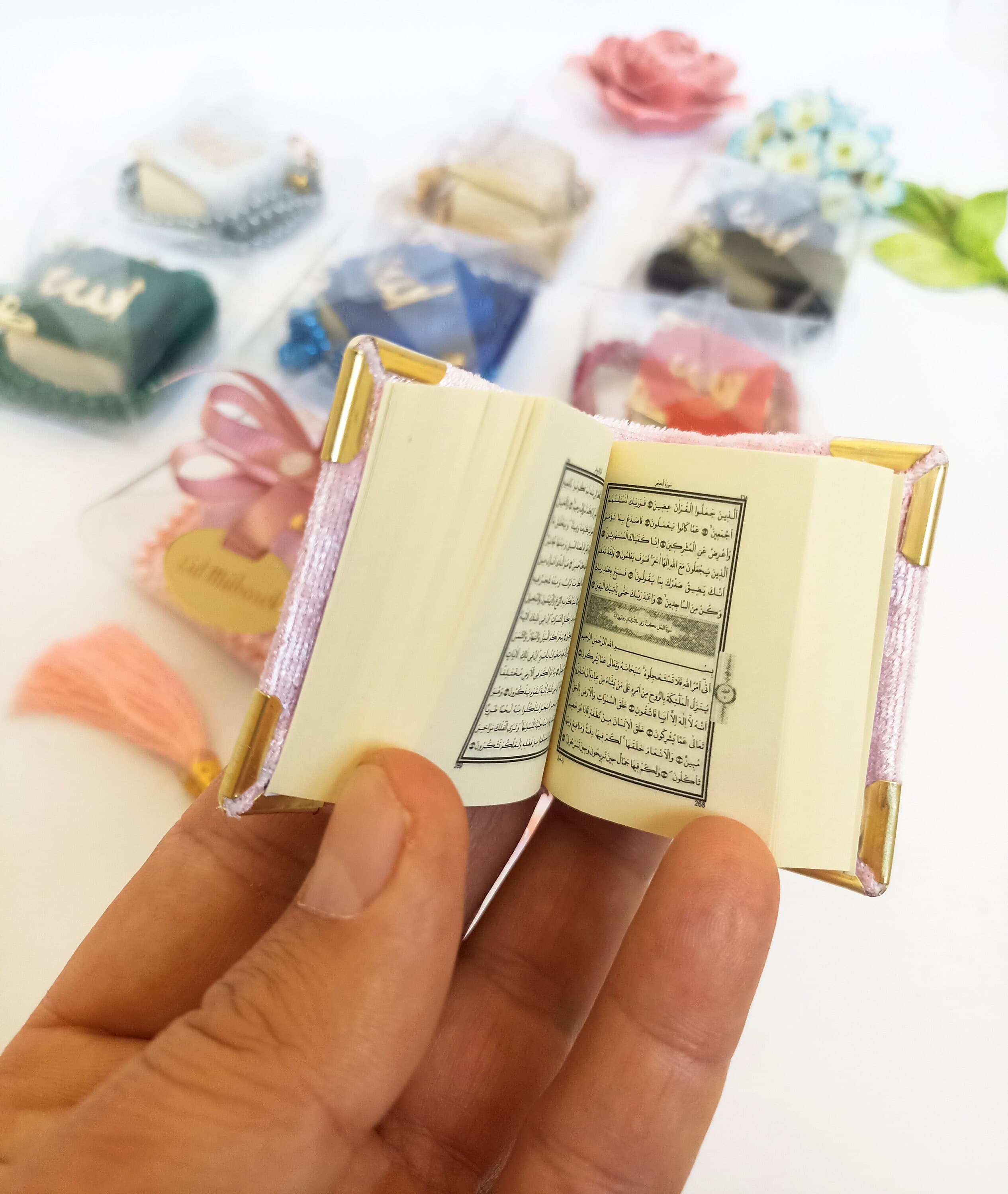 Mini Quran Tasbeeh Box Set, Eid Favor, Wedding Favor, Baby Shower Favor, Graduation Favor, Muslim Favor, Hajj Umrah Favor, Ameen Favor - image 4