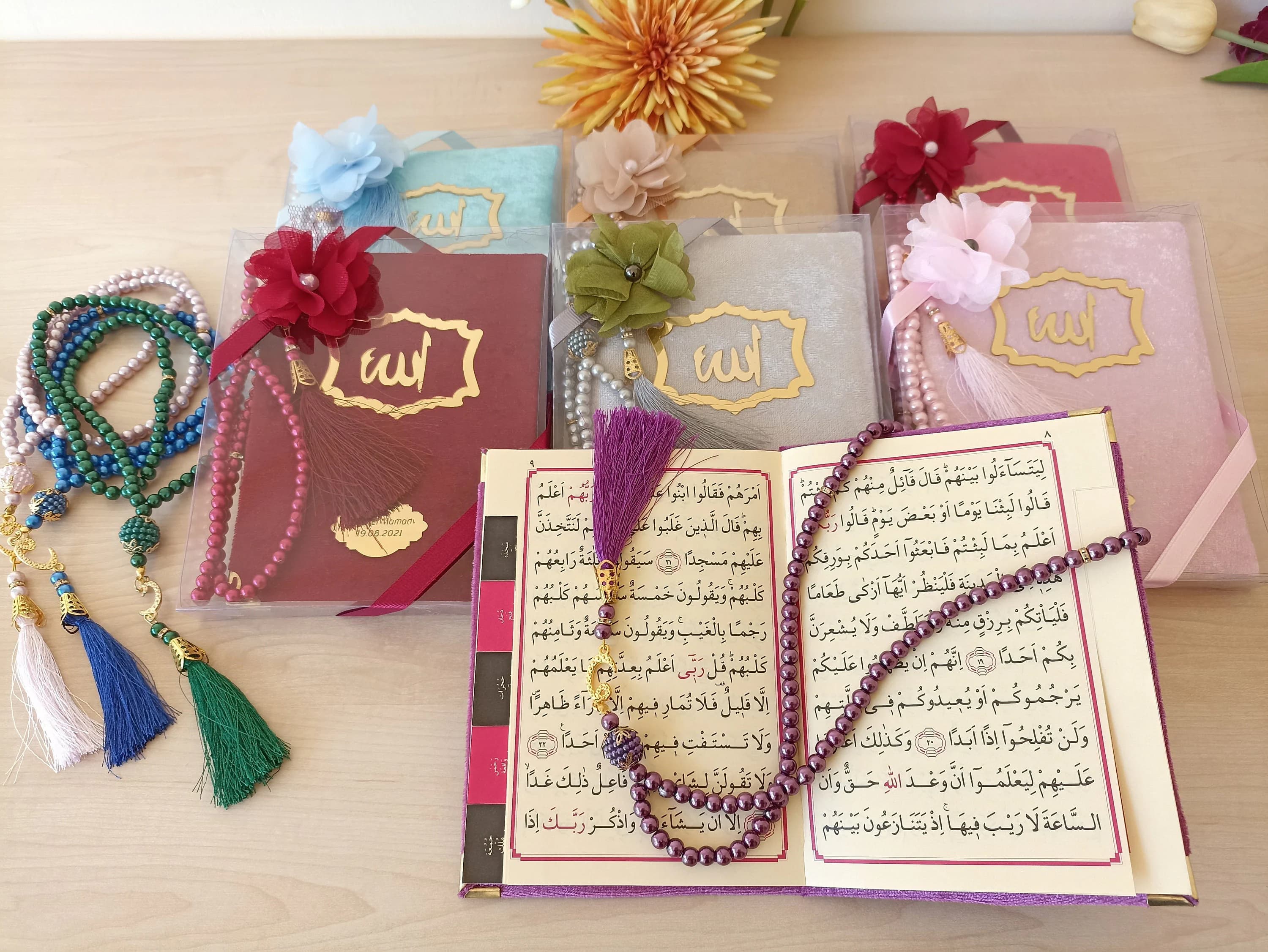 Personalized Yaseen Book Gift Set, Eid Gift, Tasbeeh, Surah Yaseen Book, Islamic Muslim Gift, Muslim Wedding Favor, Nikkah Favors