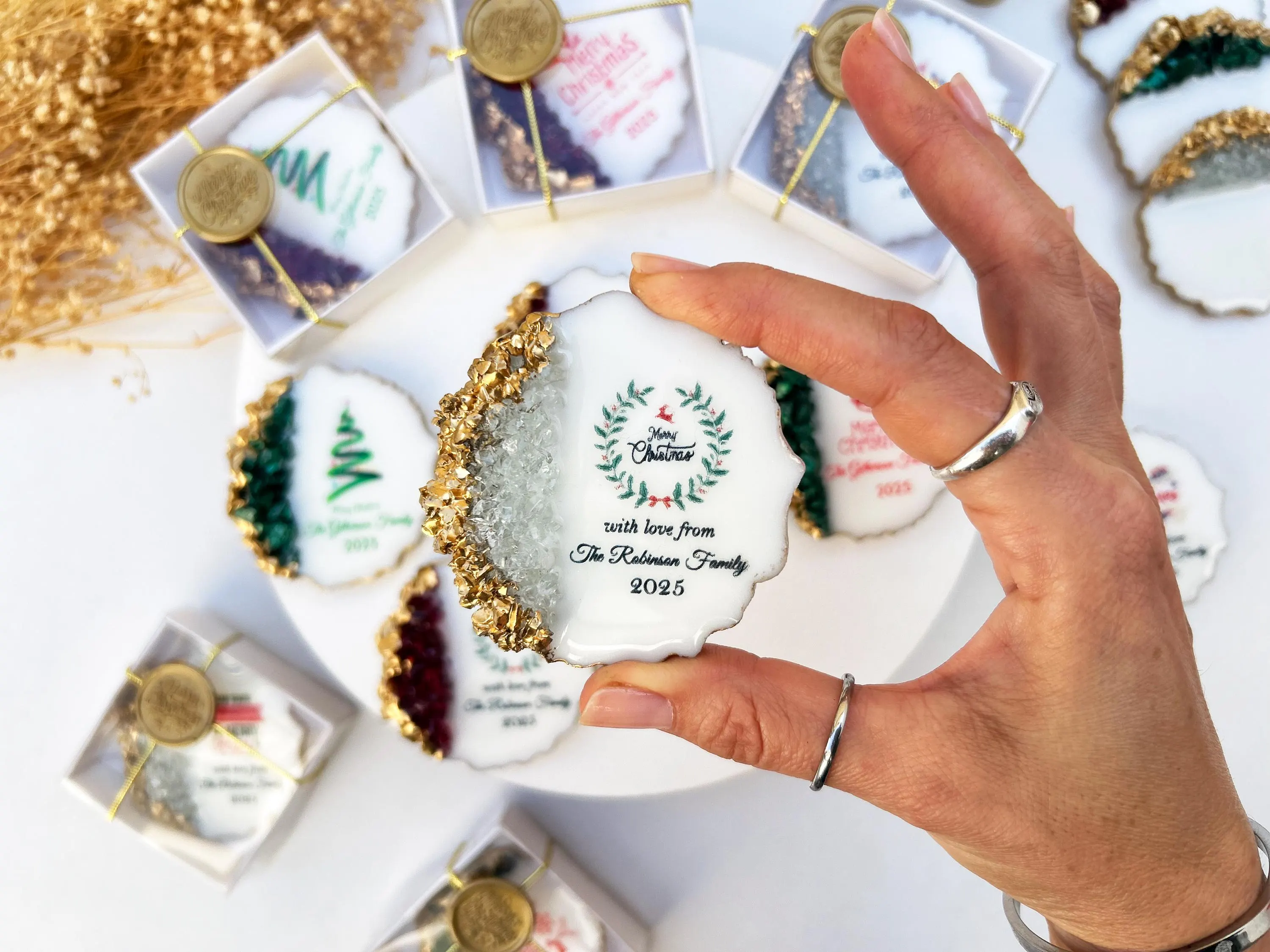 Christmas Party Favors for Adults: Christmas Gift for coworkers, Xmas Gifts, New Year 2025 gift, Christmas Decoration, Fridge Magnet - image 4