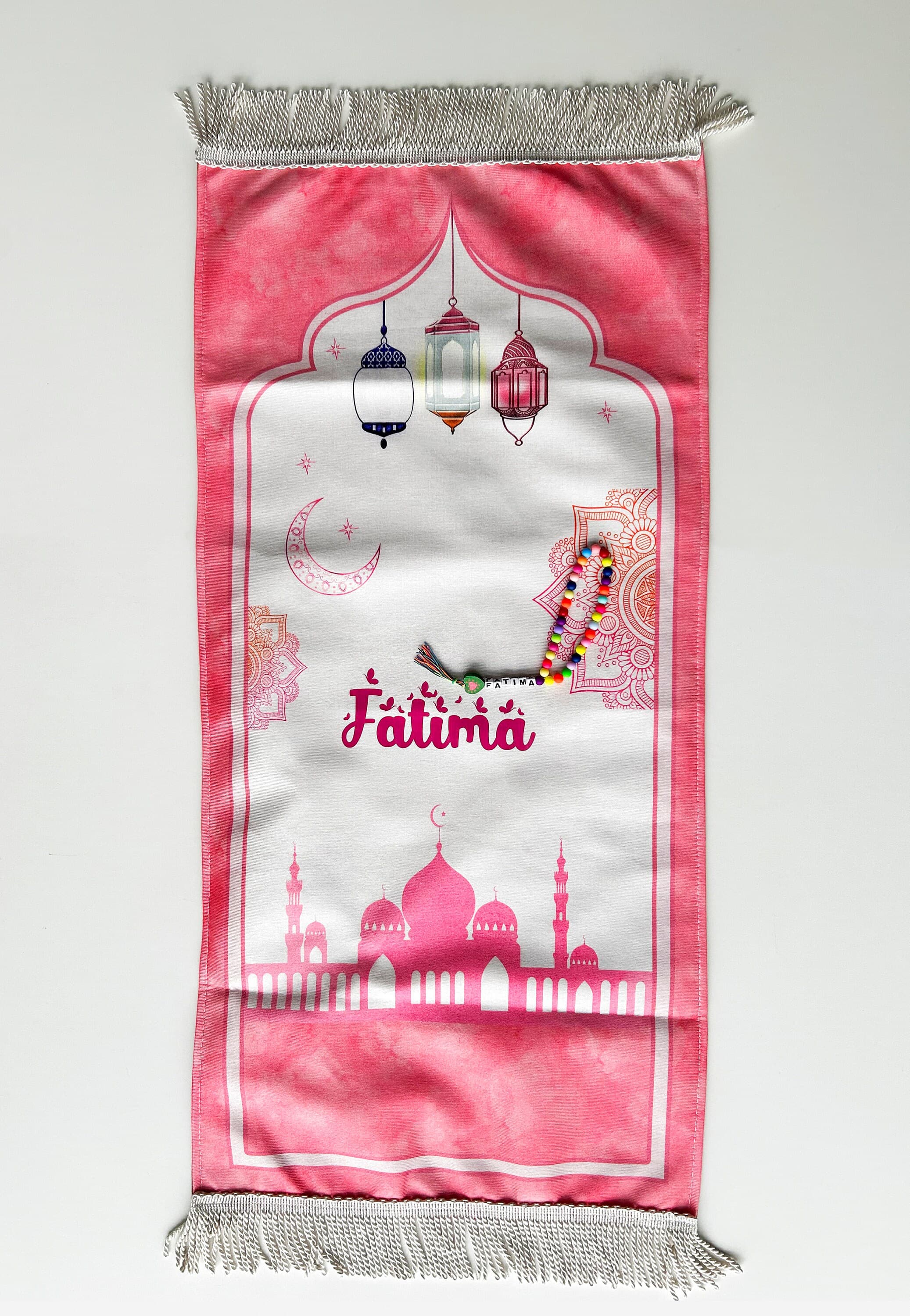 Large Prayer Mat for Kids, Personalized Sejadah for Kids, Janamaz for Kids, Ramadan Gift for kids, Prayer Mat Muslim, Islamic Gifts for Kids - image 2