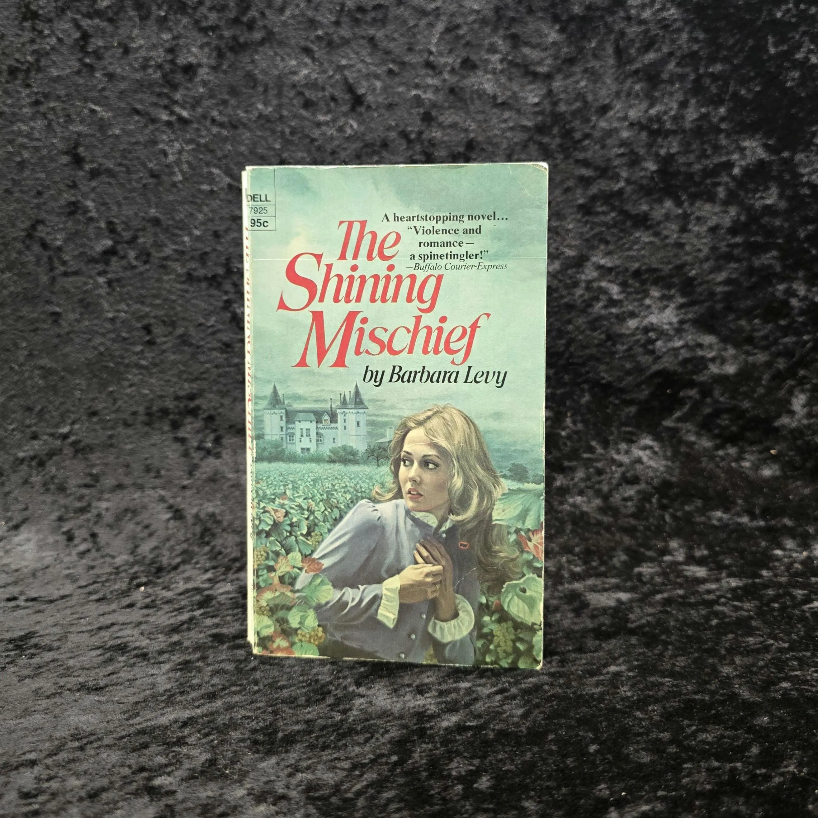 The Shining Mischief by Barbara Levy - 1972 Vintage Gothic romance paperback book