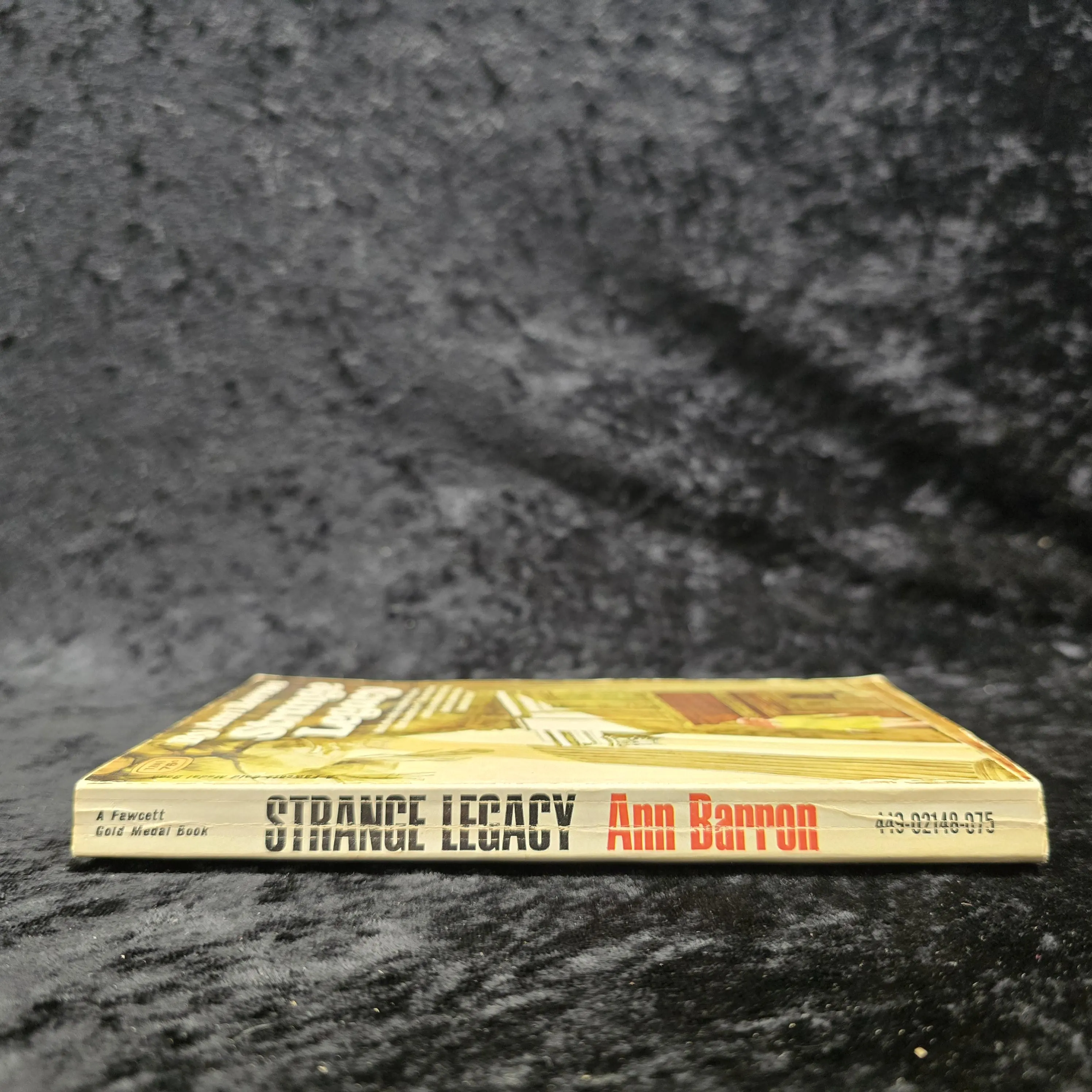 Strange Legacy by Ann Barron - 1969 Vintage Gothic romance paperback book - image 4