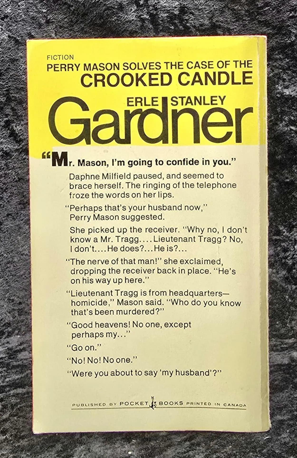 The Case of the Crooked Candle - Erle Stanley Gardner - 1969 Vintage mystery paperback book - Perry Mason series - image 3