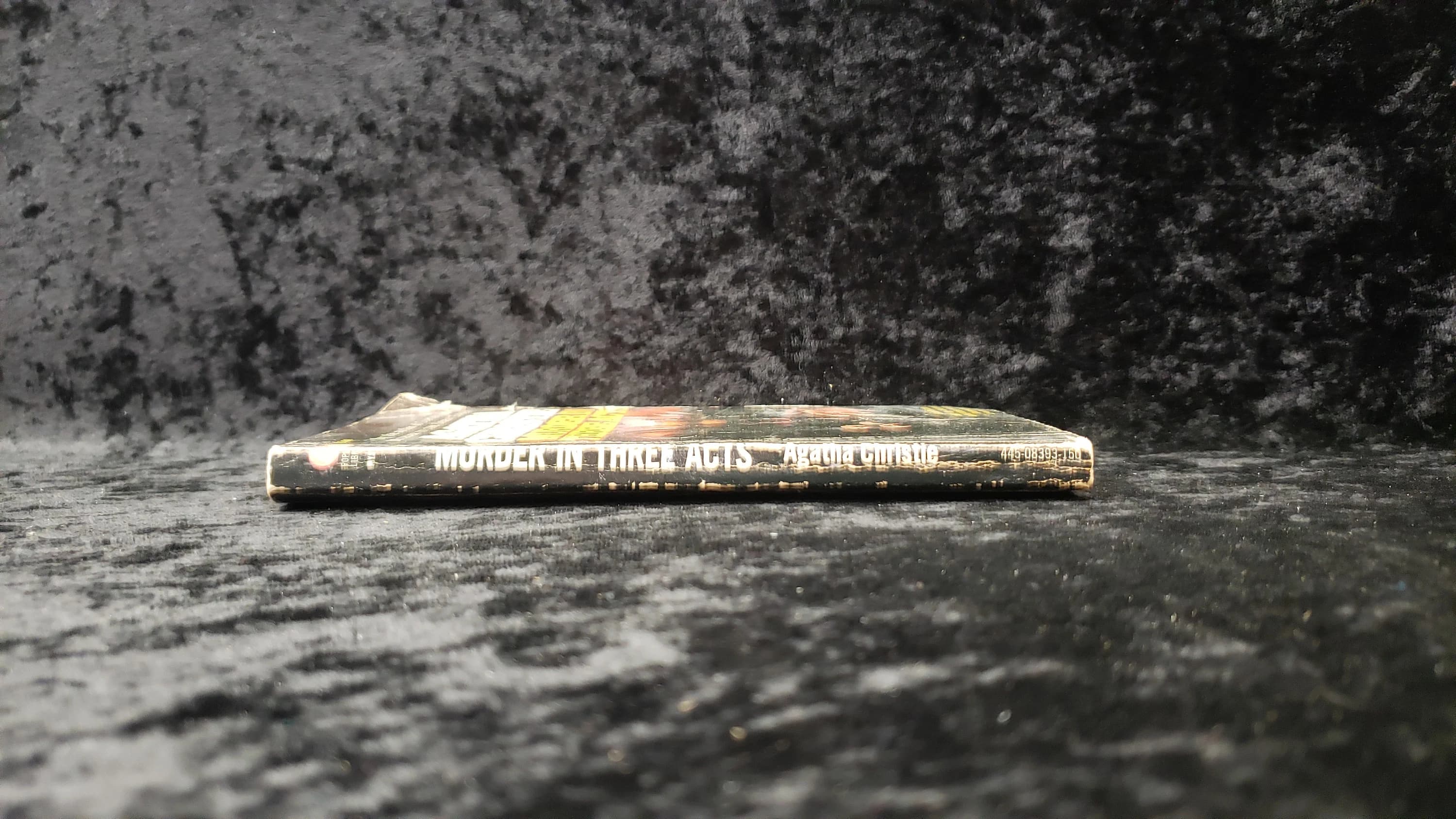 Murder in Three Acts by Agatha Christie - 1961 Vintage Hercule Poirot mystery paperback book - image 4
