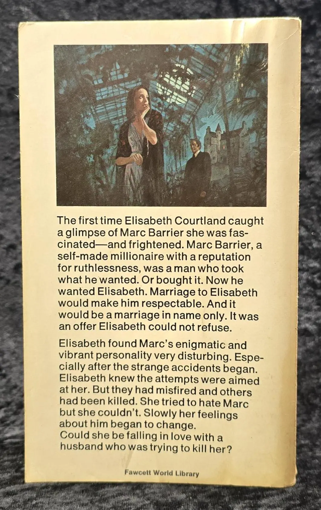 Bride of Menace by Ann Forman Barron - 1973 Vintage Gothic romance paperback book - image 3