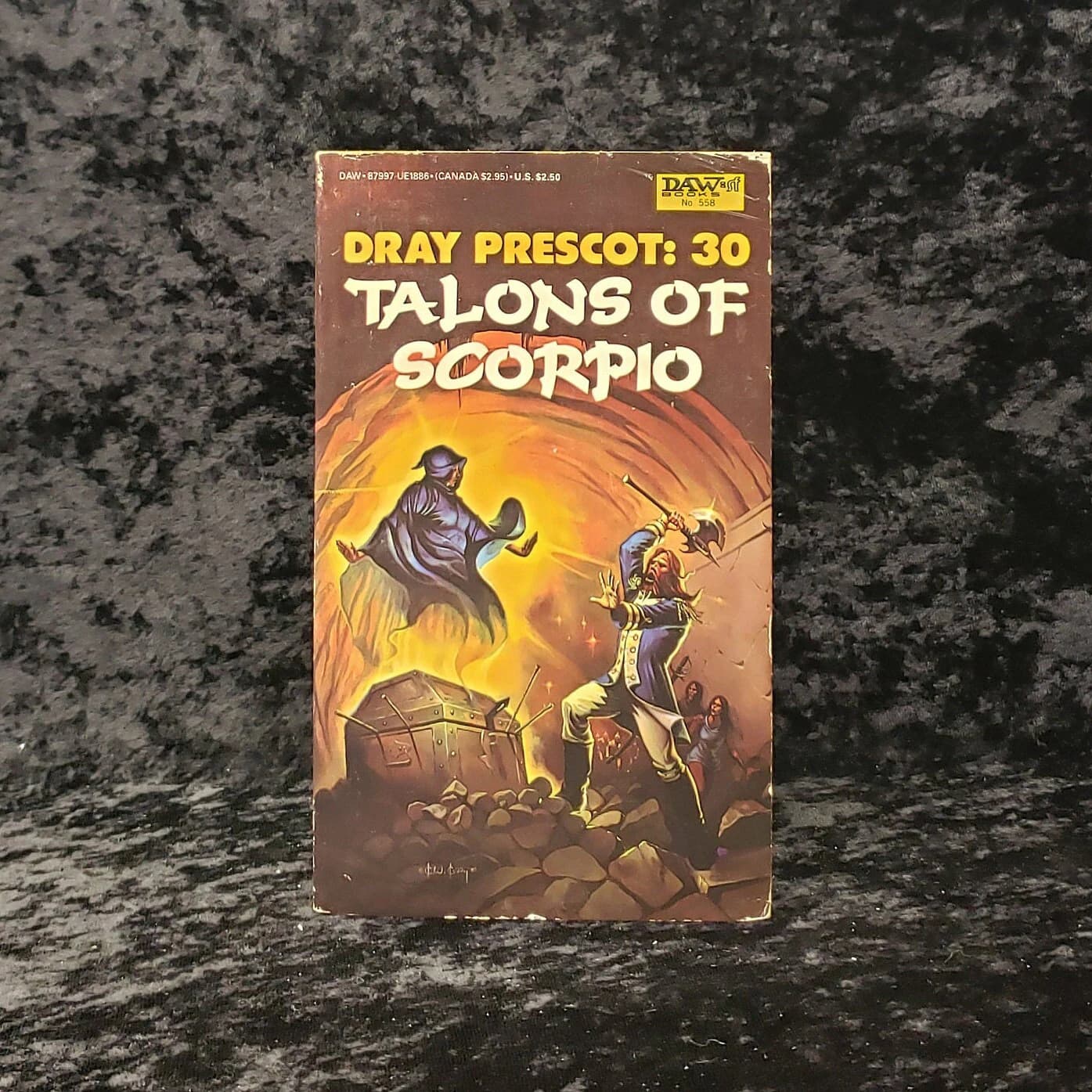 Dray Prescot #30: Talons of Scorpio by Alan Burt Akers - 1983 vintage science fiction book - DAW sci-fi paperback