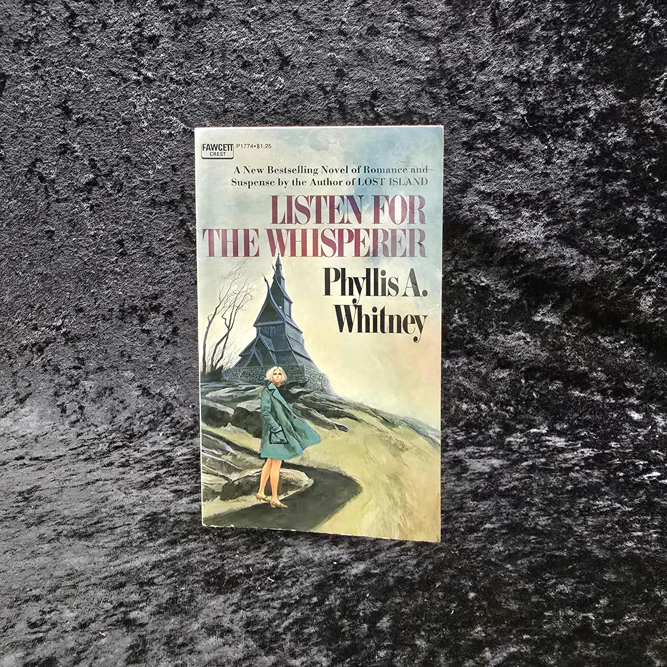 Listen for the Whisperer by Phyllis A. Whitney - 1973 Vintage Gothic romance paperback book