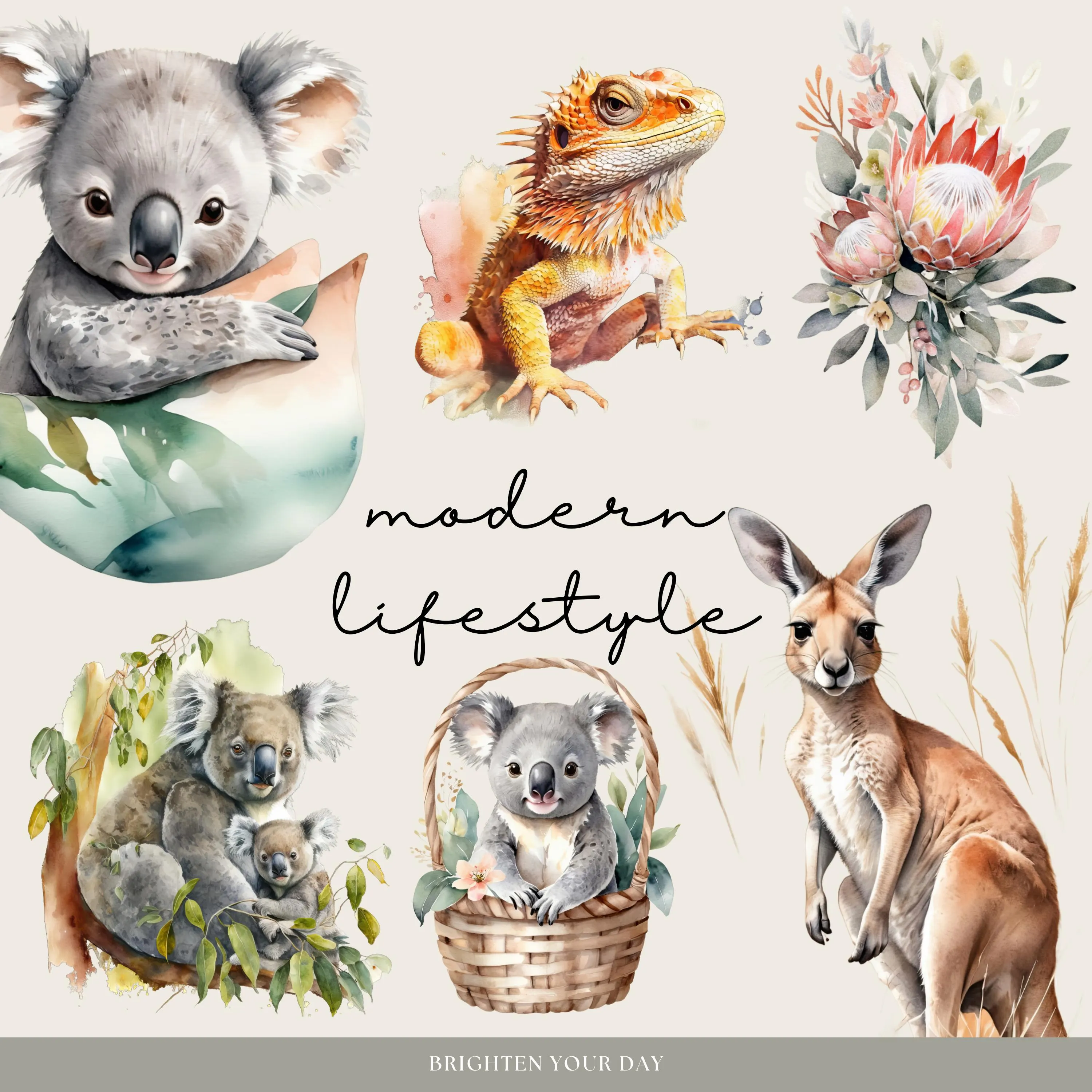Australian Animal Digital Planner Stickers | Digital Sticker Book | Planner Stickers | Aussie Stickers | Goodnotes Tool | OZ Png Stickers - image 5