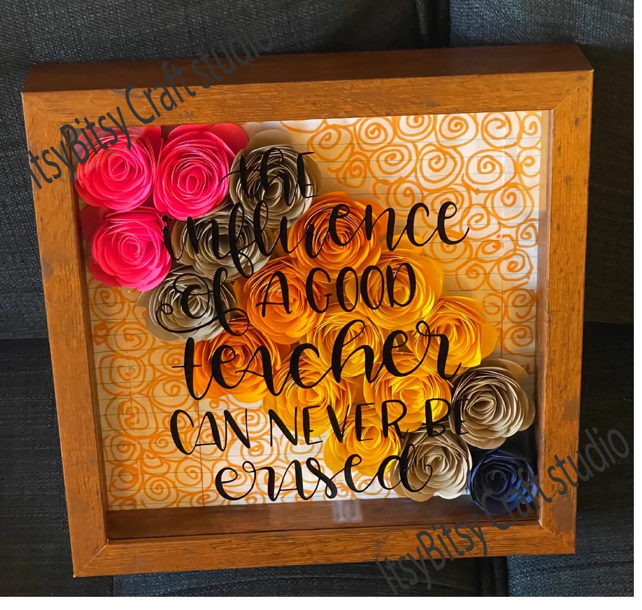 Teacher custom gift
pencil shadow box
Special gift for teachers
A memorable gift for teachers
Teacher appreciation gift
End of year gift for teacher