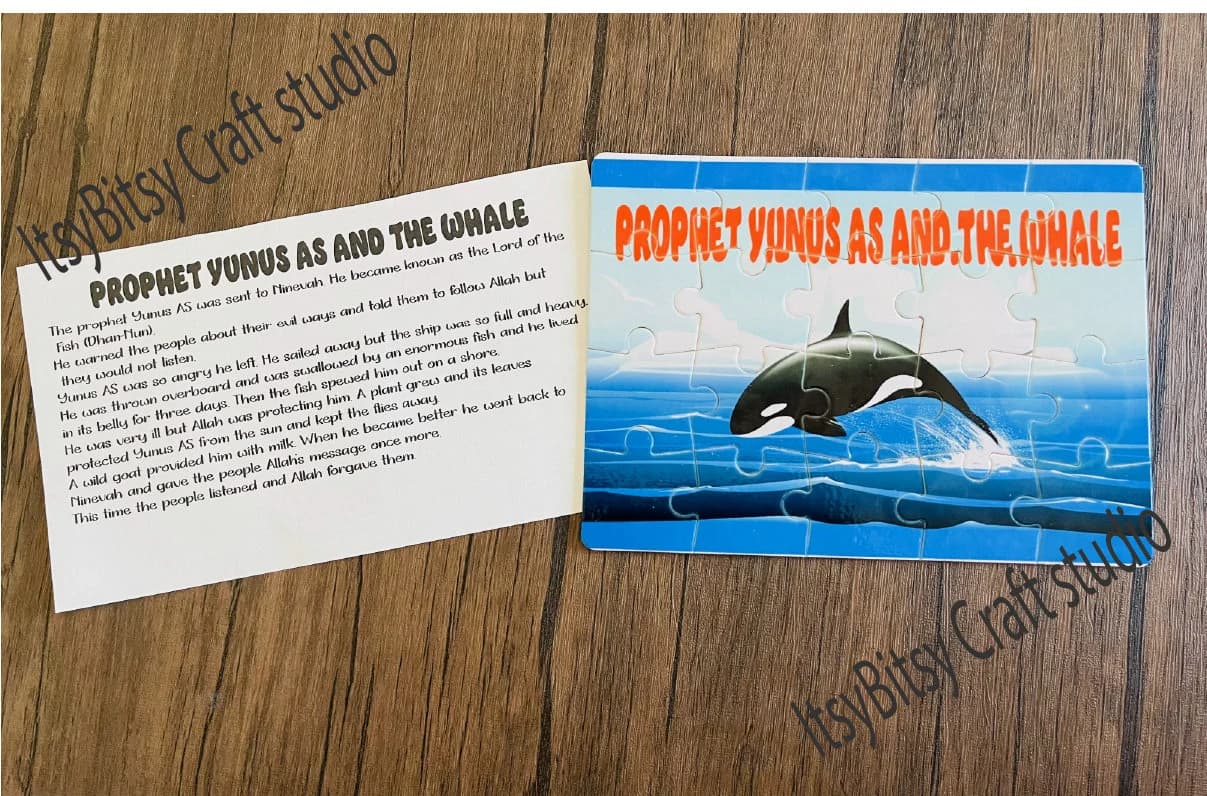Prophet Yunus AS
Prophet Adam AS
Prophet Nuh AS
5 pillars of Islam
Pillars of Islam
Kids Islamic quiz
Islamic basics for kids
Islamic stories for kids
Muslim kids gift
School favors
Islamic kids gift
Muslim kids puzzle