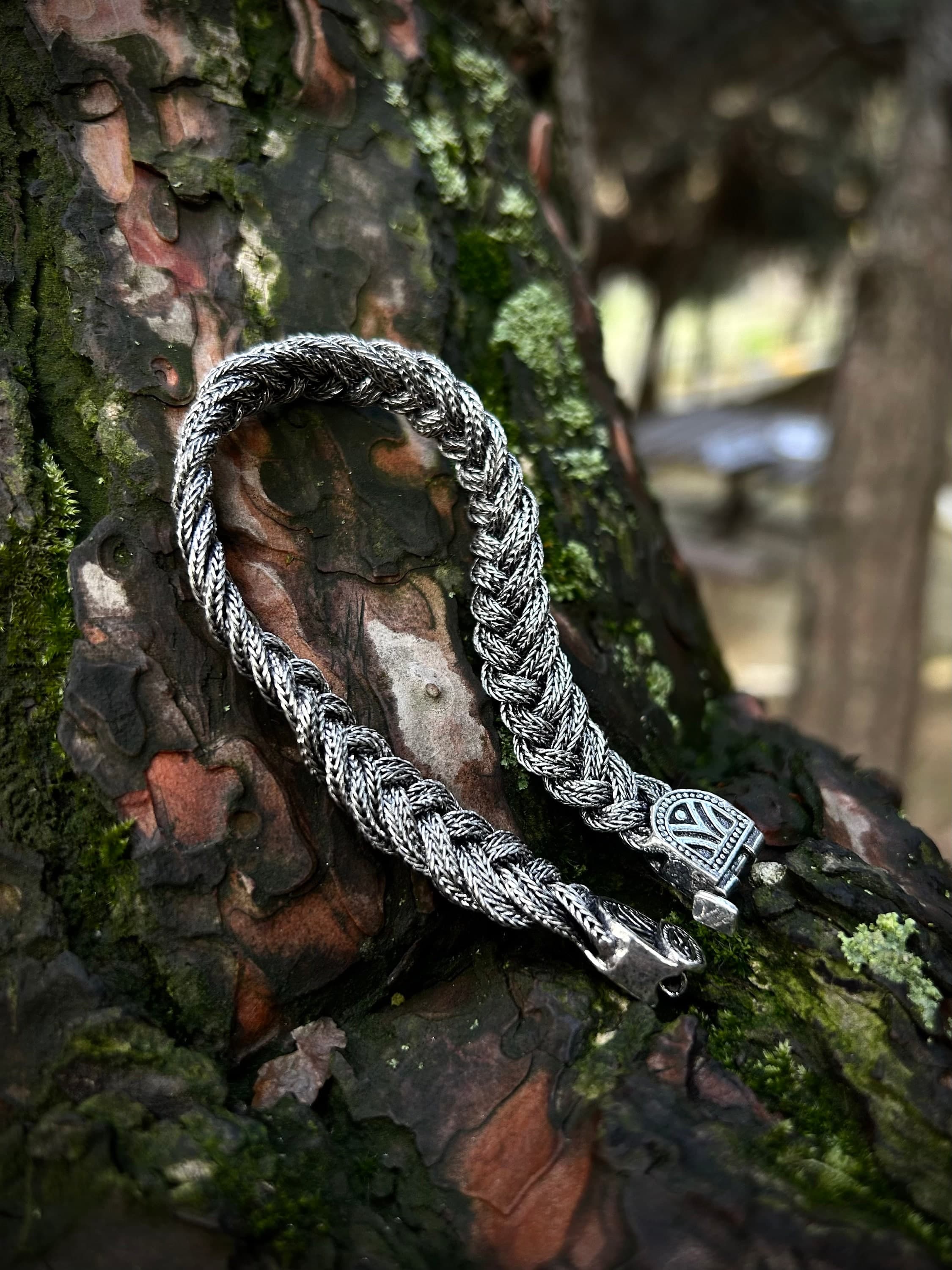 Handcrafted 999 Sterling Silver Celtic Knot Bracelet - Kazaziye Style