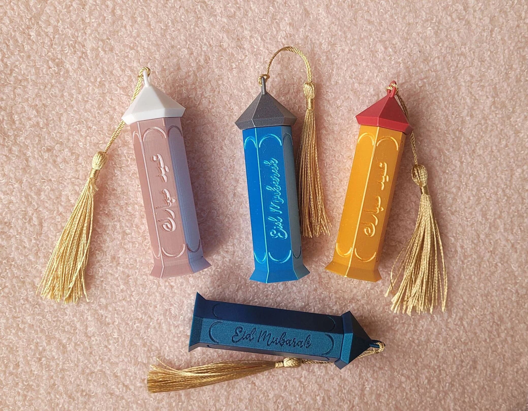 Eidi / Eidiyya Lantern | Eid Money Envelope | 3D Printed Money Bag for Eid | Eid Gifts for Kids | Eid Al-Fitr | Eid Al-Adha Gifts - image 3