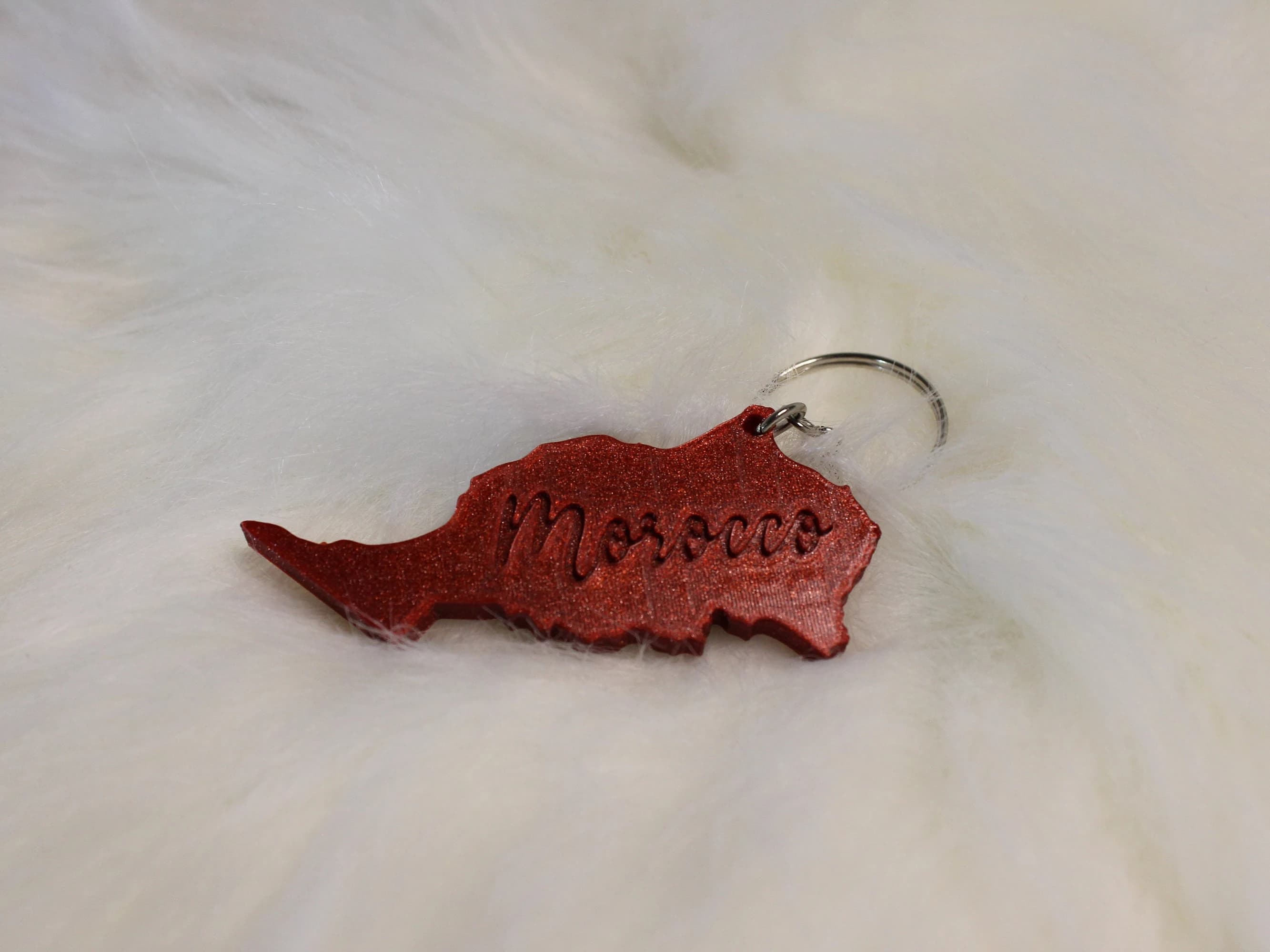 3D Printed Choose Your Country Keychain | Custom Location Keychain | National Pride Keychain | Accessories | Eid Gift | Gift for Her - image 5