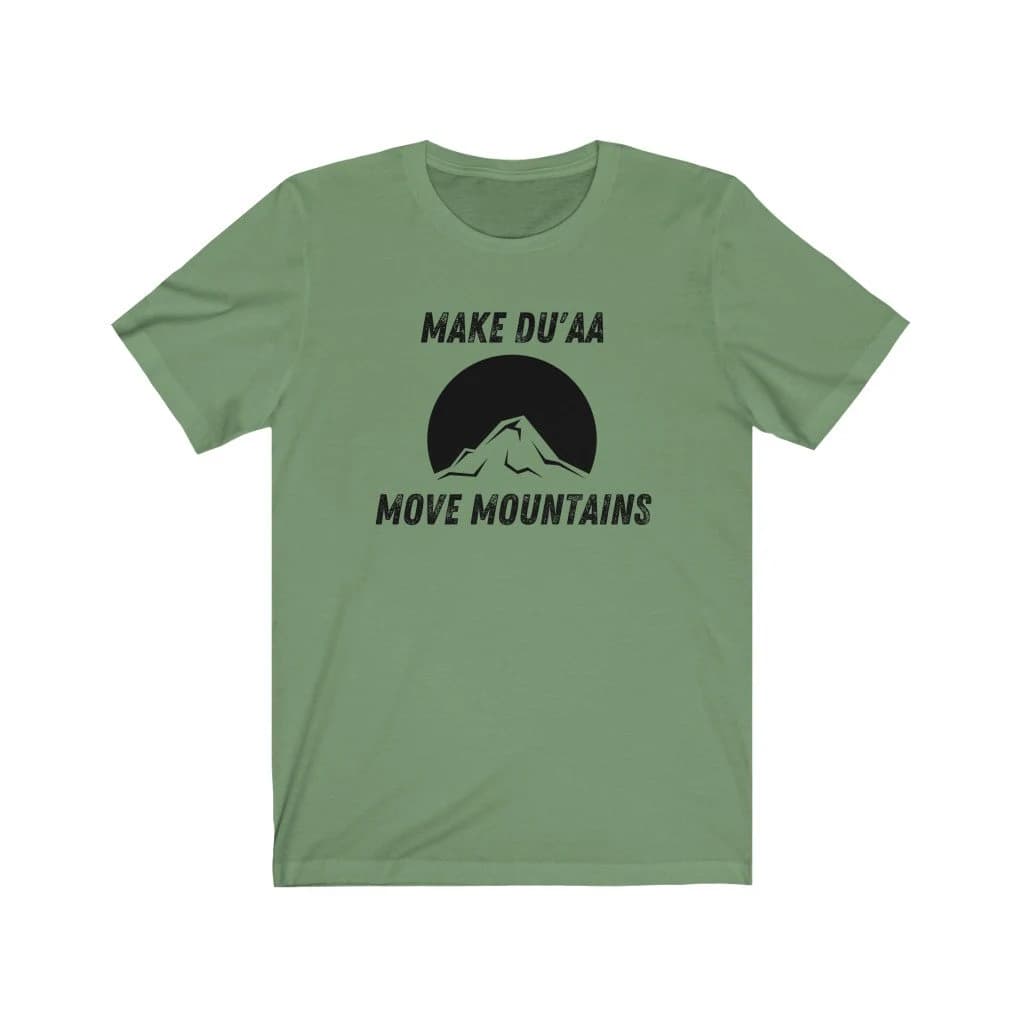 Make Dua, Move Mountains T-shirt, Ramadan, Eid Gift, Ummrah Gift, Hajj Gift, Muslim, Islamic shirt, Eid Shirt, Muslim Shirt, Islam - image 4
