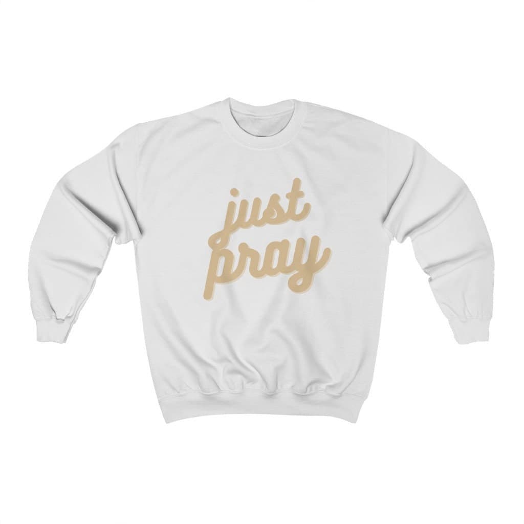 Just Pray Sweatshirt, All Faith Gift, Muslim Gift, Ramadan Gift, Eid Gift, Prayer sweatshirt, Gift for New Muslim, Islamic Shirt, Islam Gift - image 4