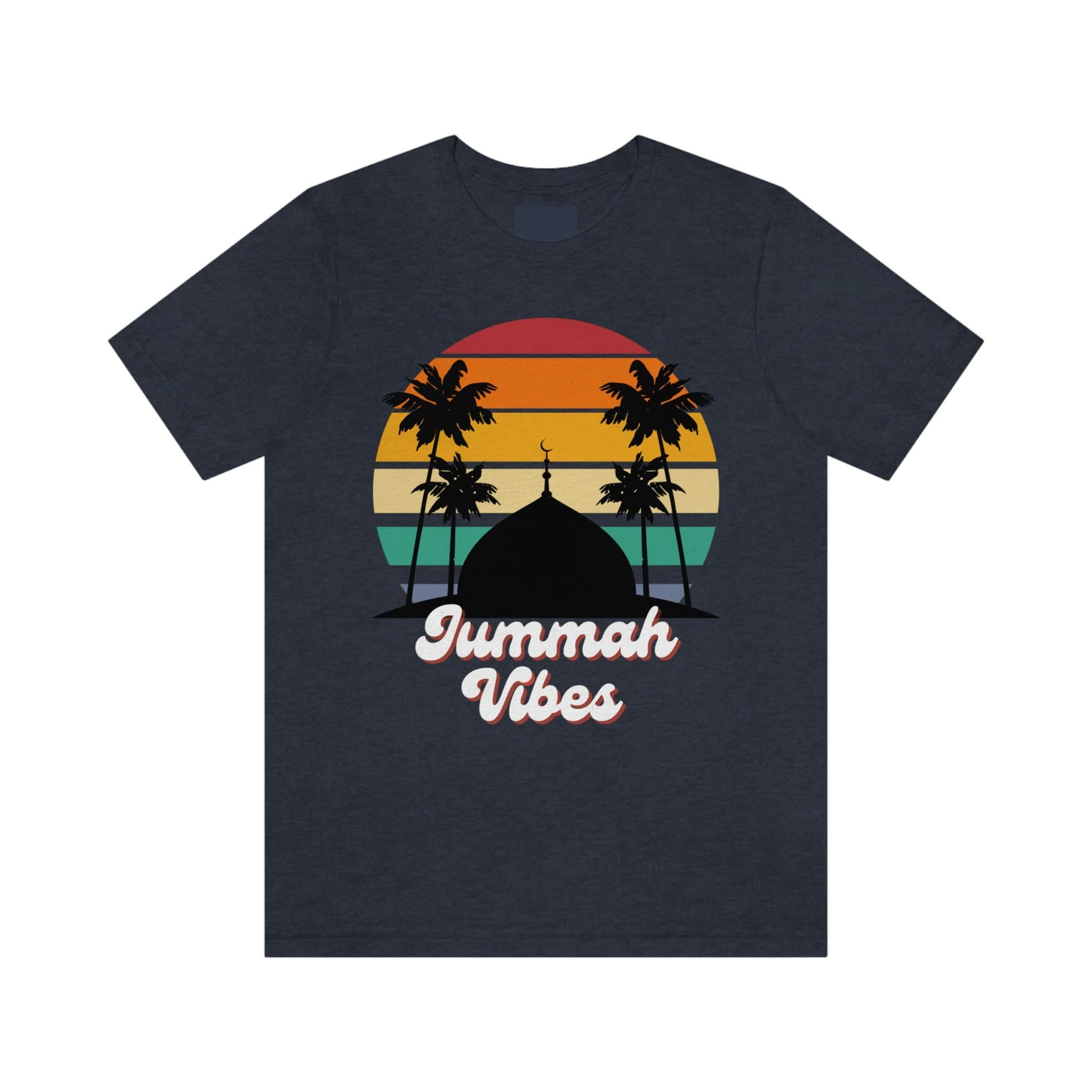 Jummah Friday Vibes T-shirt, Ramadan shirt, Eid, Islam, Muslim gift, groovy shirt, TGIF, Islamic gift, Hajj, Ummrah, Mecca, Palestine - image 5