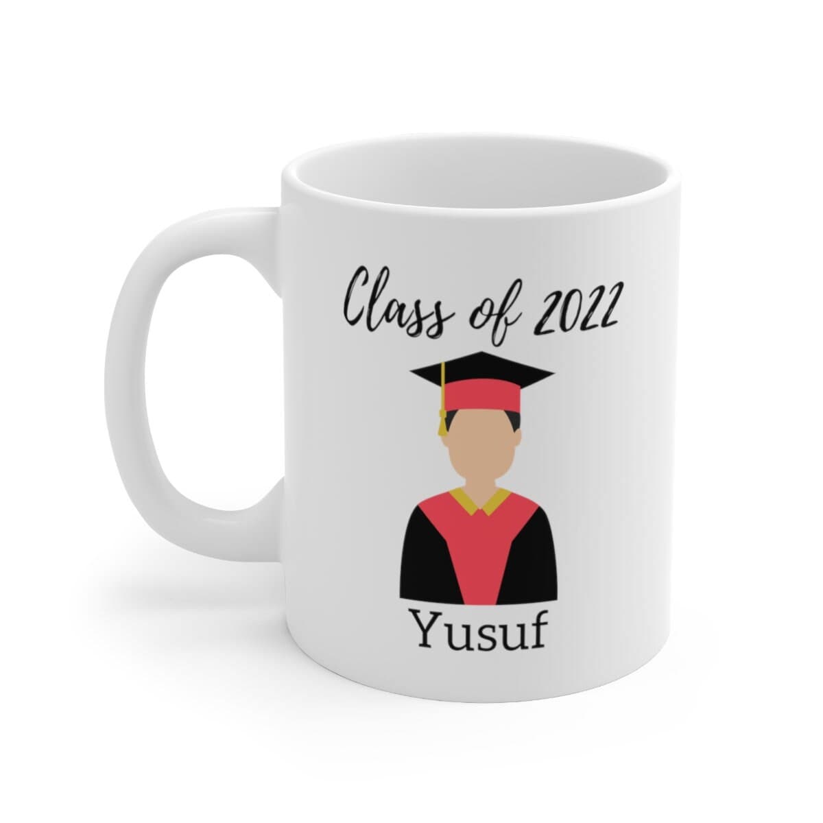 CUSTOM Graduation Mug, High School, College Gift, Islamic Gift, Eid Gift, Muslim Coffee, Muslim Boy Graduation Gift - image 4