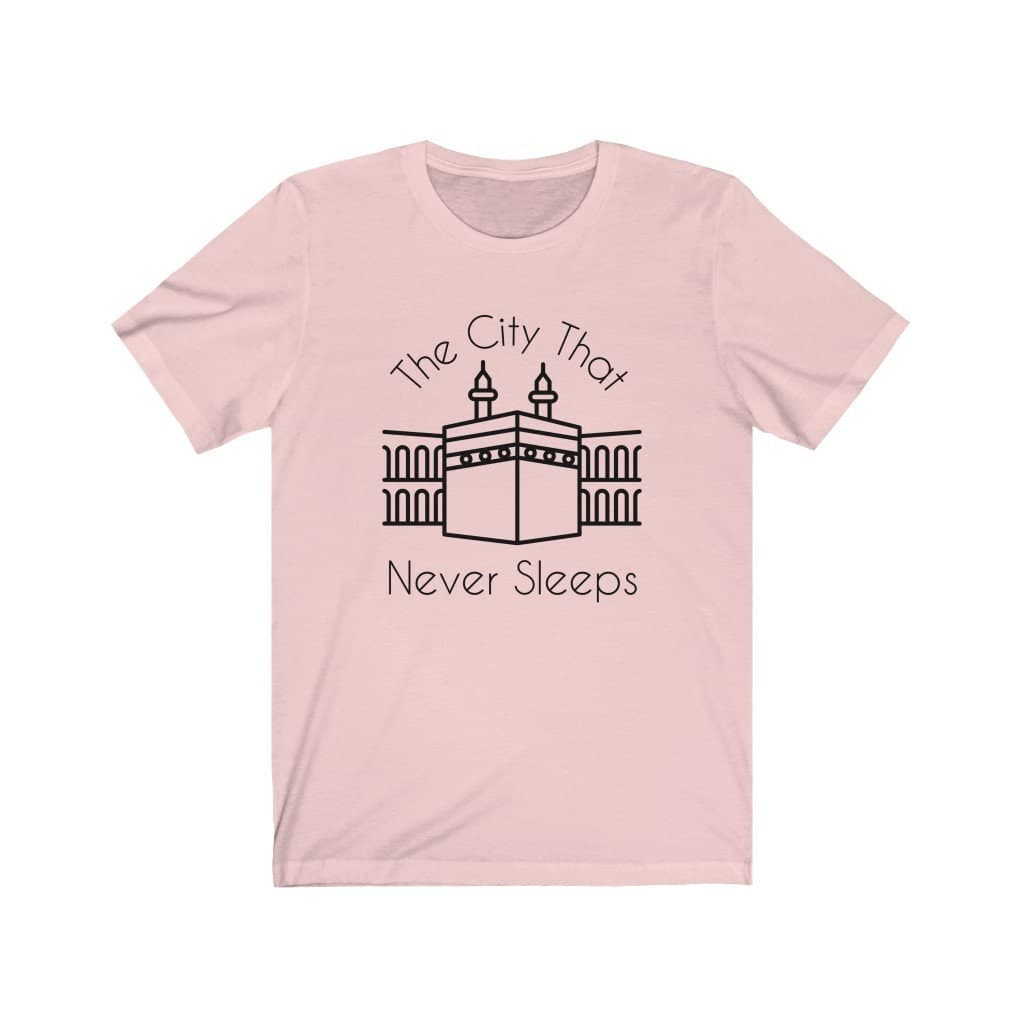 The City That Never Sleeps T-Shirt, Mecca, Ramadan, Eid Gift, Ummrah Gift, Hajj Gift, Muslim, Islamic shirt, Eid Shirt, Makkah Shirt - image 4