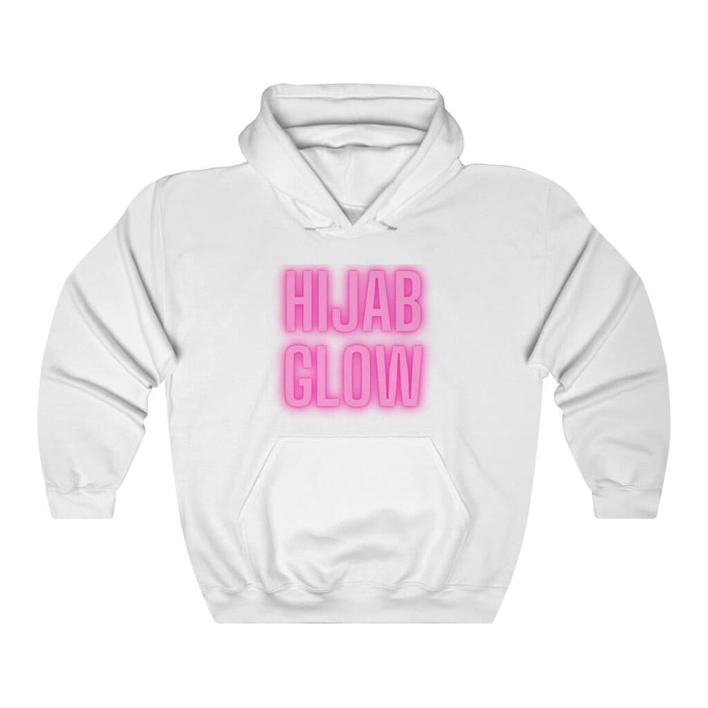 Hijab Glow, Hooded Sweatshirt V1, Muslim hijab, Muslim Woman, Hijabi Gift, Eid Gift, Islam shirt, Hijab Proud, Hijab Hoodie, Islam Hoodie - image 4