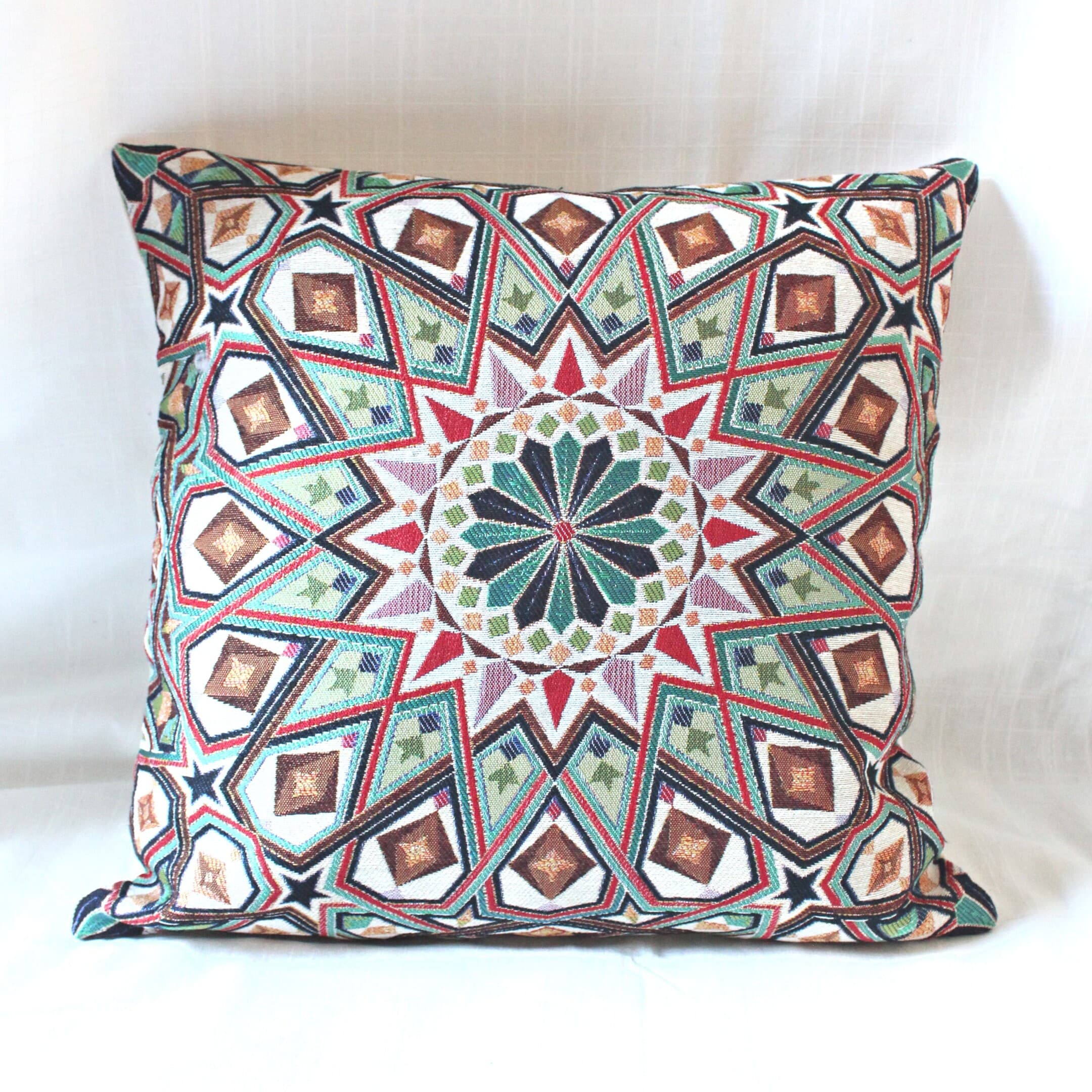 Turkish Moroccan Moorish Design Pillow Covers, Arabesque, Moroccan design, Modern home, Abstract, Moroccan tile design, Kilim design