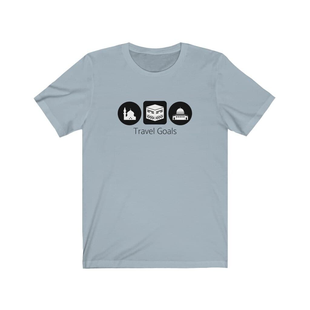Travel Goals T-Shirt, Muslim Edition, Muslim Shirt, Islamic Shirt, Ramadan, Eid Gift, Palestine Shirt, Travel Shirt, Hajj, Ummrah, Islam - image 5