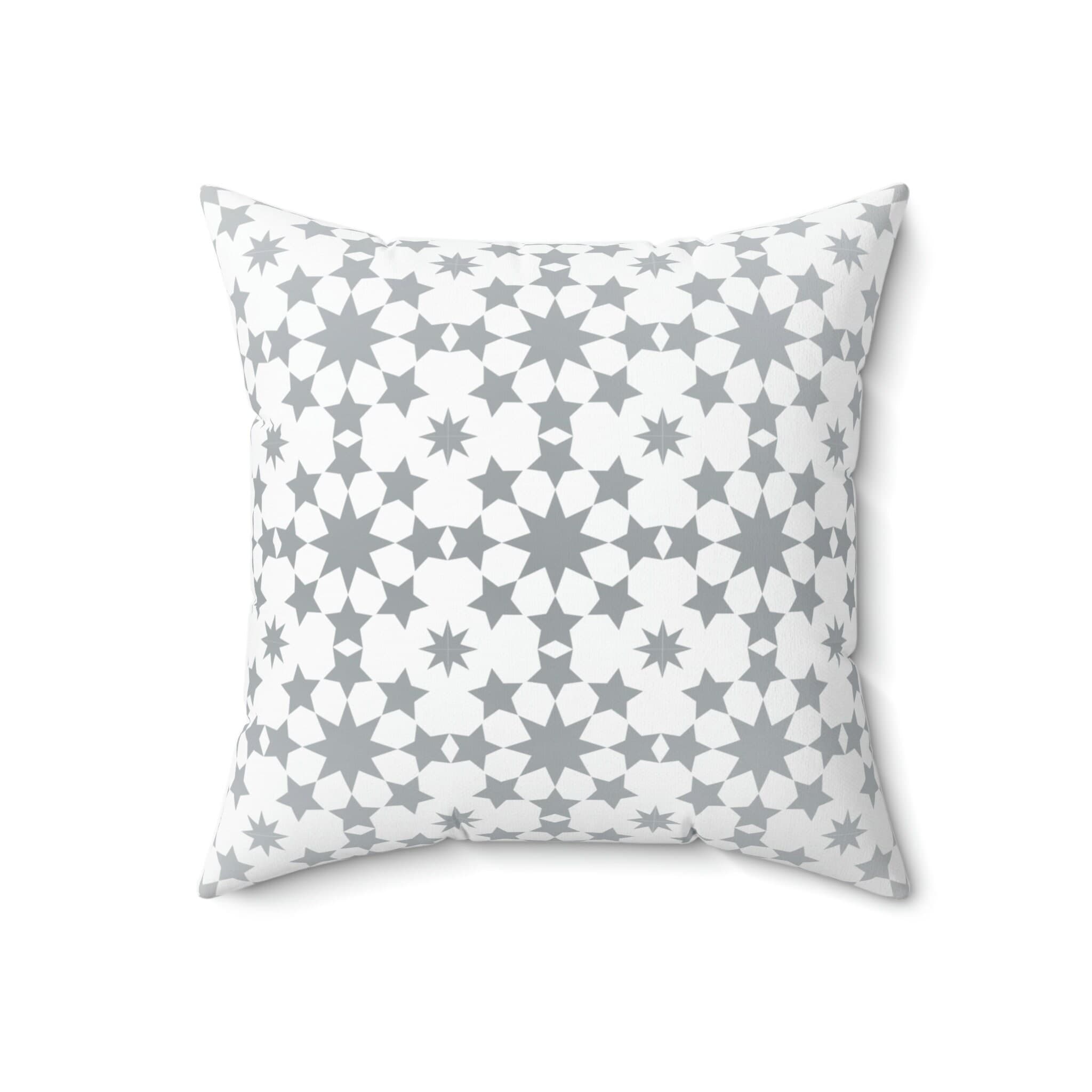 Eid Mubarak Pillow, English Star, 18x18 case insert, Eid Decoration, Islamic house, Ramadan Decor, Eid Decor, Islam Gift, Geometric - image 3