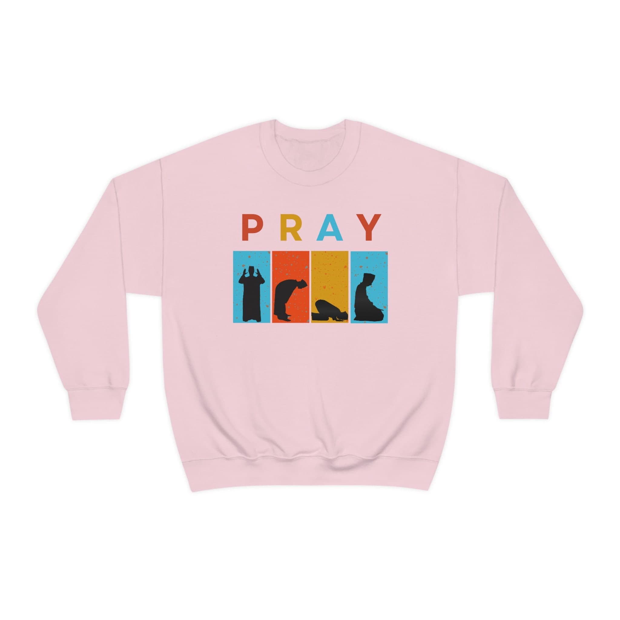 PRAY, Salat, Muslim, Arabic Sweatshirt, New Muslim, 5 pillars, Ramadan Gift, Eid Gift, Arabic calligraphy, arabic gift, Muslim gifts - image 5