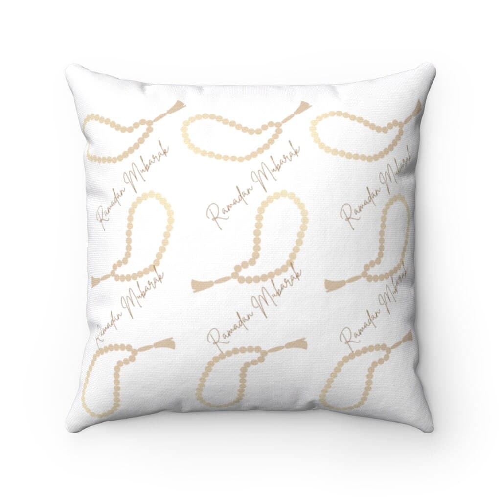 Ramadan Mubarak Pillow, Tasbeeh, 18x18 case insert, Ramadan Decoration, Islamic house, Ramadan Decor, Eid Decor, Islam Gift, Ramadan Gift - image 5