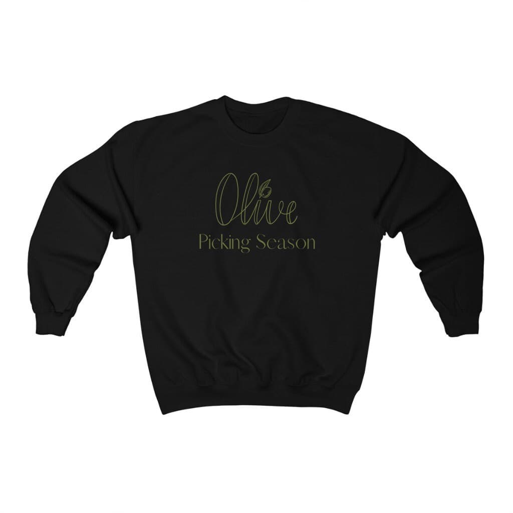 Olive Picking Season Sweatshirt, O-live Gift, Apple Picking, Harvest Gift, Olive Season, Palestine Olives, Free Palestine, Eid Gift, Ramadan - image 4