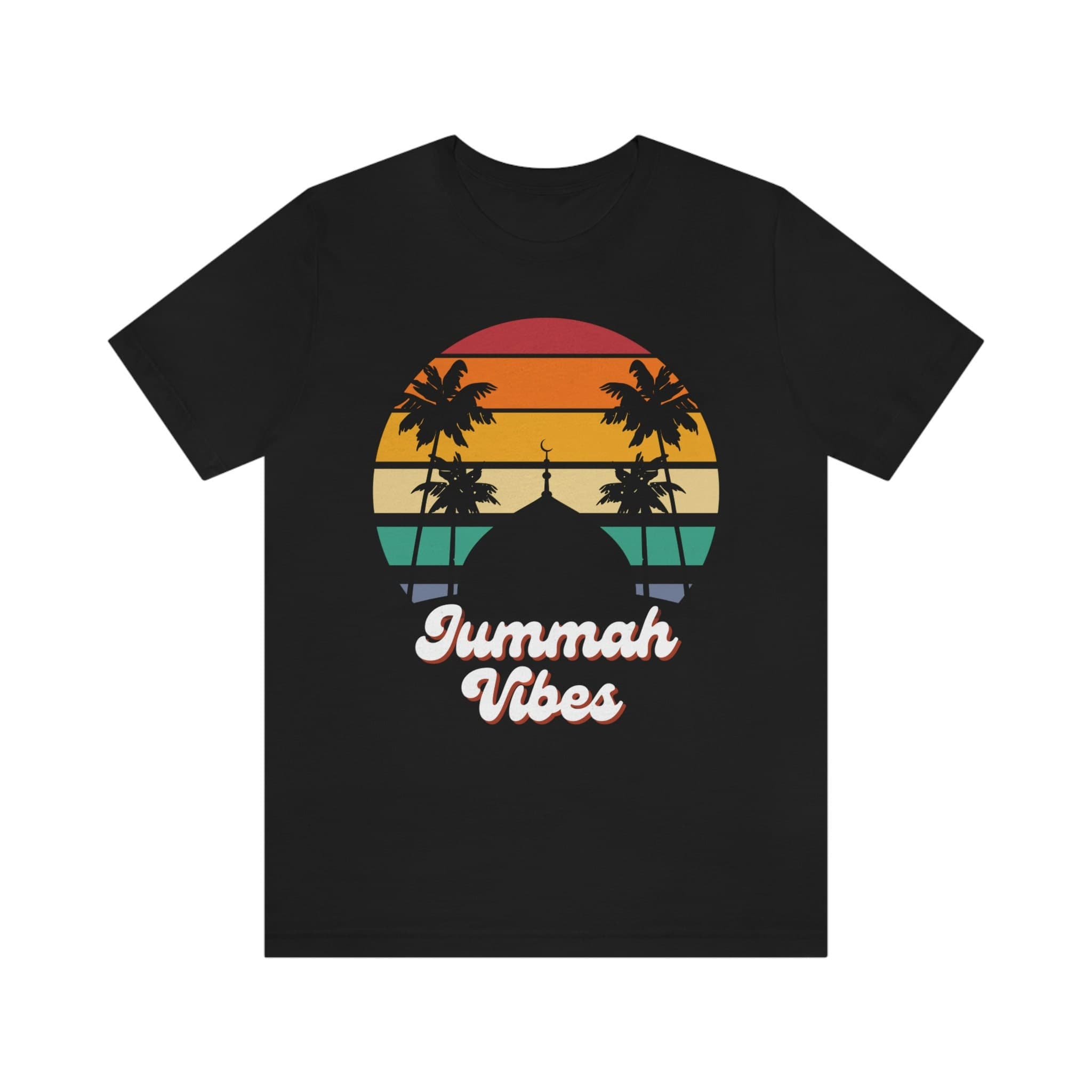 Jummah Friday Vibes T-shirt, Ramadan shirt, Eid, Islam, Muslim gift, groovy shirt, TGIF, Islamic gift, Hajj, Ummrah, Mecca, Palestine - image 4
