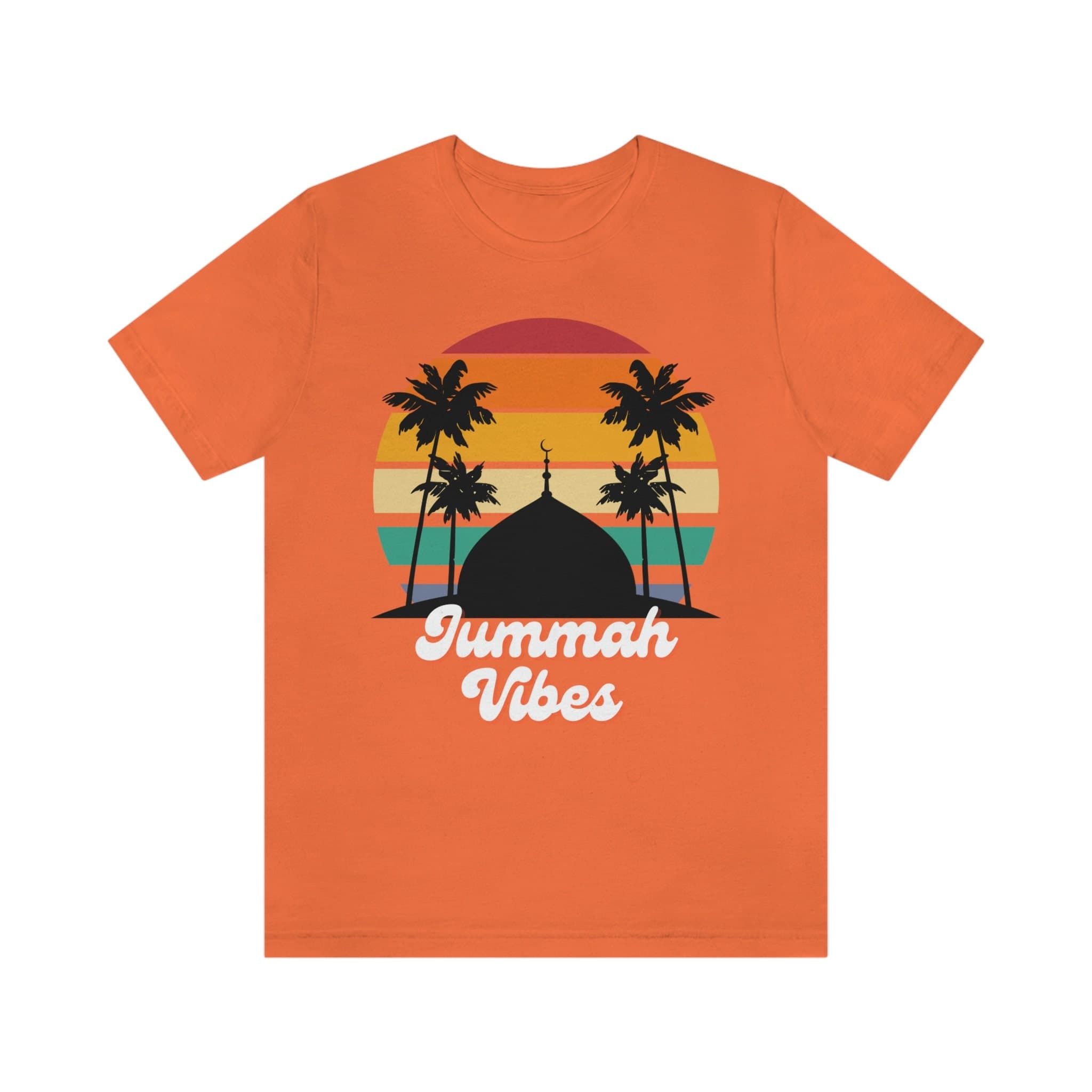 Jummah Friday Vibes T-shirt, Ramadan shirt, Eid, Islam, Muslim gift, groovy shirt, TGIF, Islamic gift, Hajj, Ummrah, Mecca, Palestine - image 3