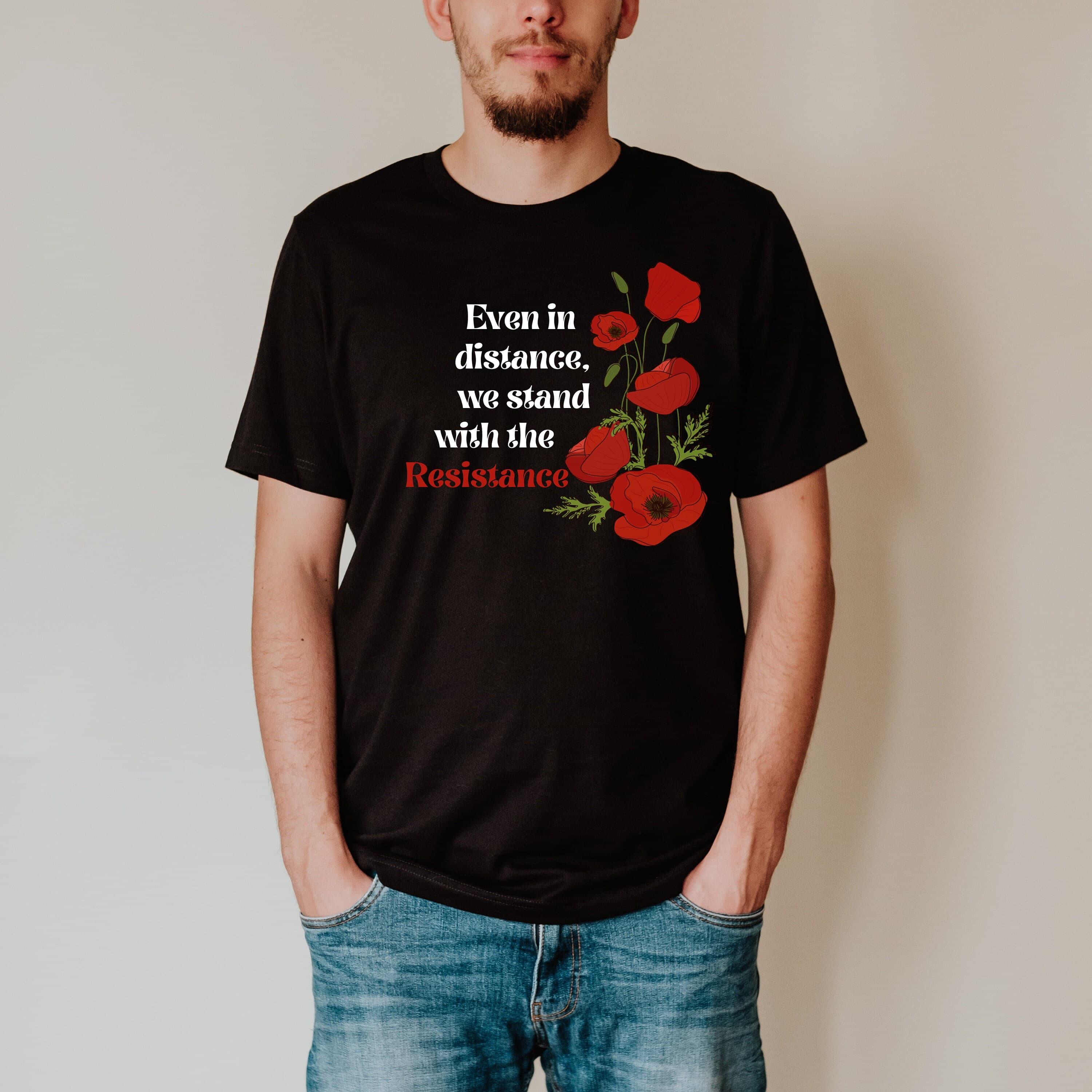 100% Profits Donated, Free Palestine Poppy, Resistance, Anti-apartheid, Gaza, Falastin, Resist, Anti-genocide, Gaza, Anti-war, Falastin - image 3