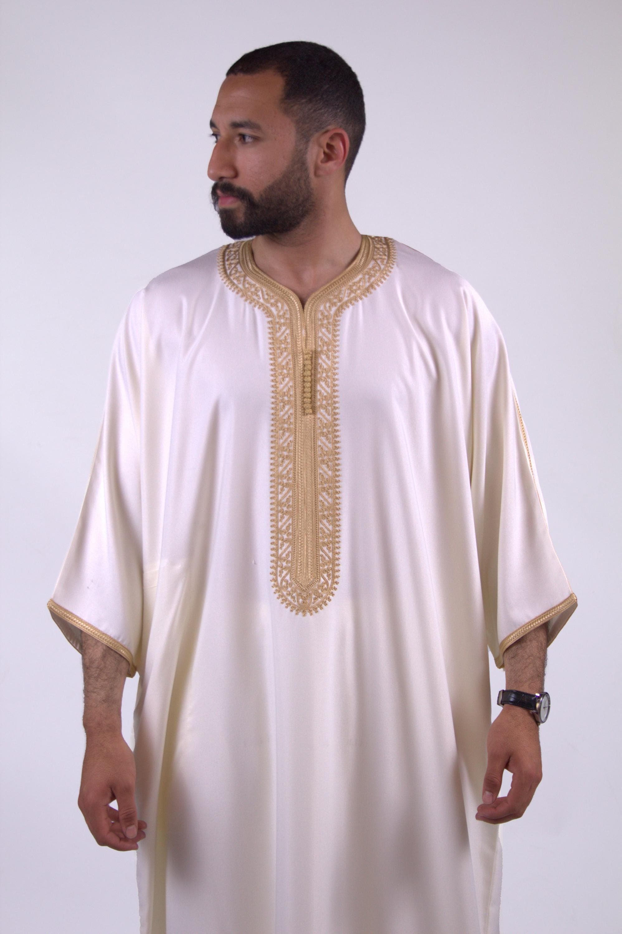 Marrakech Embroidered Thobe for Men