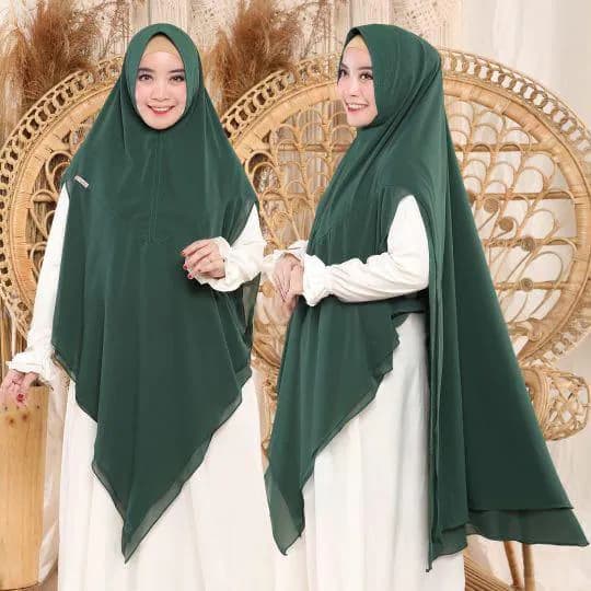 Extra Long Khimar Hijab with Soft Pad – Modest Islamic Wear for Women - image 4