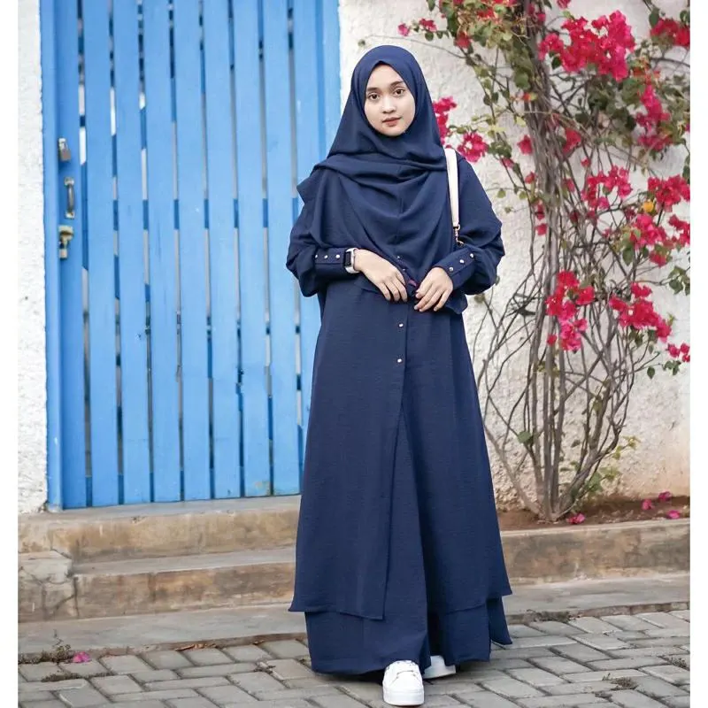 Abaya muslimah tunic set skirt hijab niqab / hijab prayer clothes / Islamic women's clothing