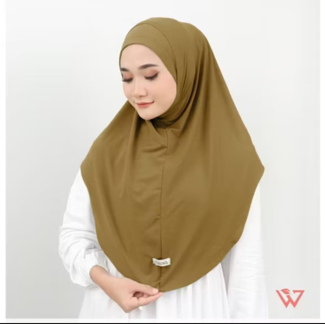 Instant jersey hijab for muslimah-easy and chic khimar for daily use - image 5