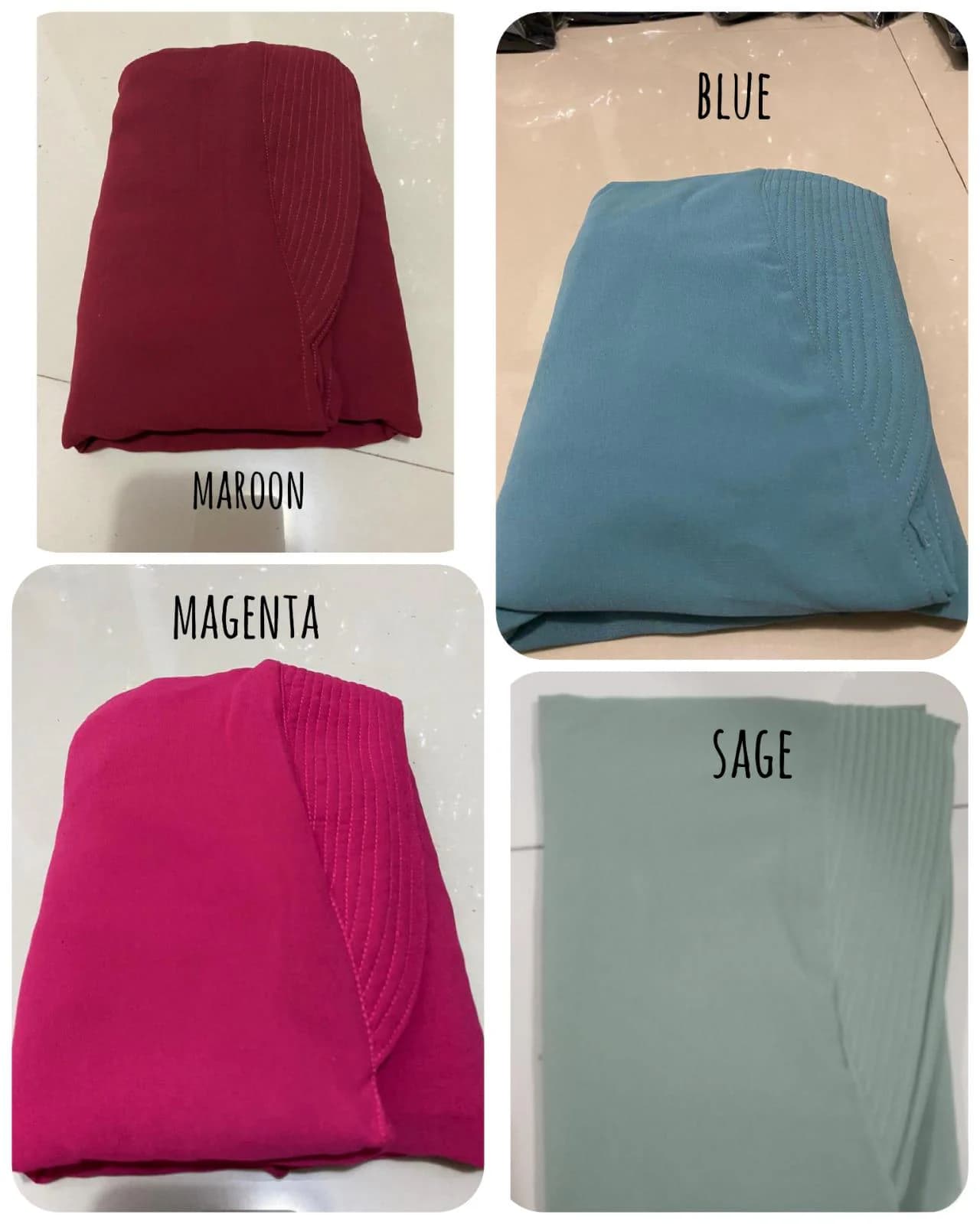 Extra Long Khimar Hijab with Soft Pad – Modest Islamic Wear for Women - image 2