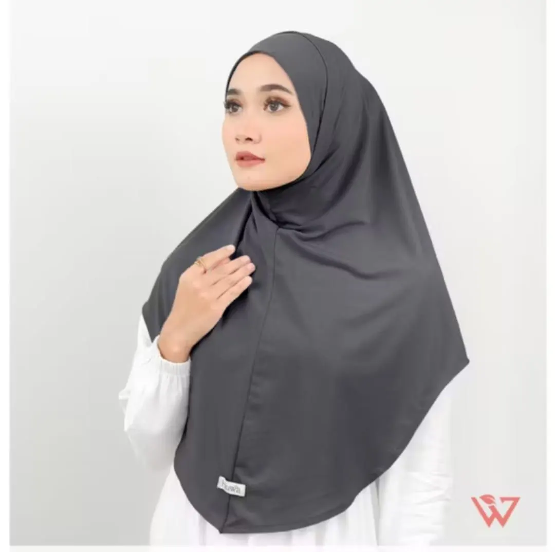 Instant jersey hijab for muslimah-easy and chic khimar for daily use - image 4