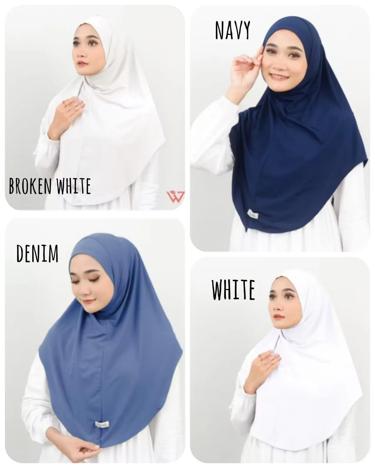 Instant jersey hijab for muslimah-easy and chic khimar for daily use - image 2
