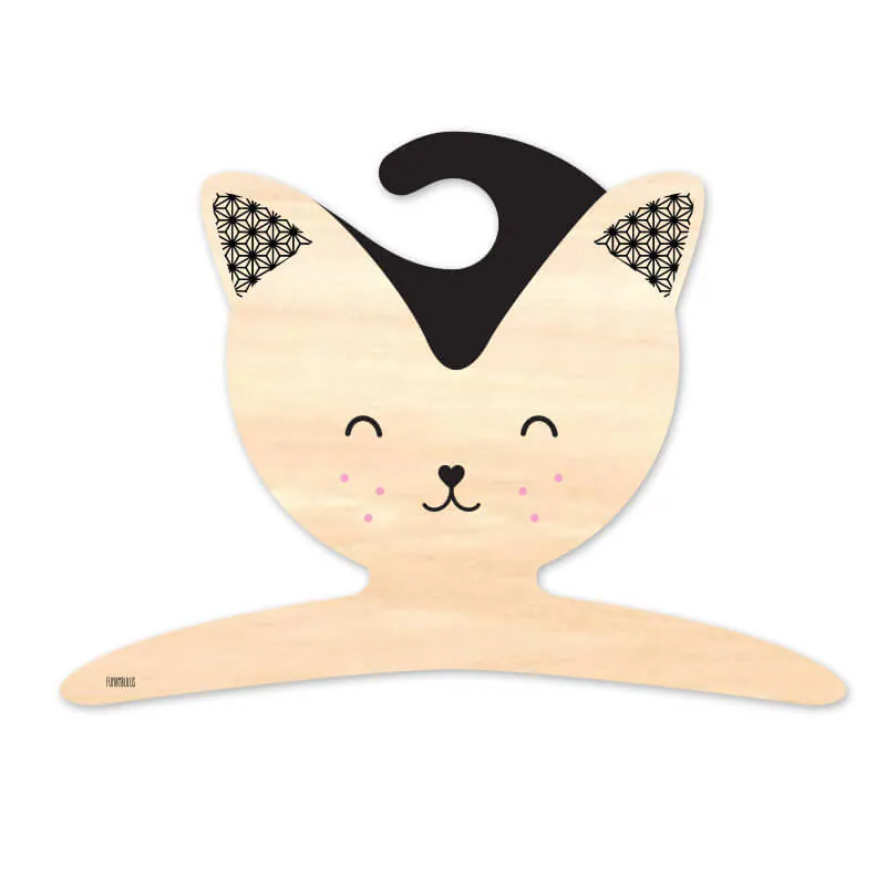 Laser Cut Children Clothes Wooden Hanger Baby Hanger Kids Room Decor CDR File
