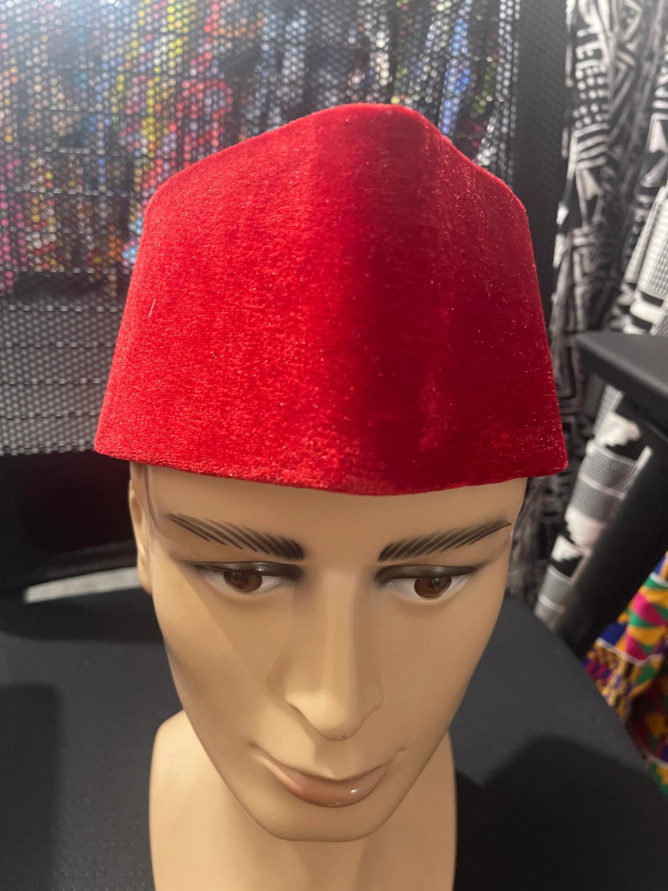 Igbo Cap, Traditional Cap, Igbo Nze Cap, Traditional Cap, Hausa Cap, African Hat, Africa Kufi Hat, African Cap, African Wedding Hat - image 4