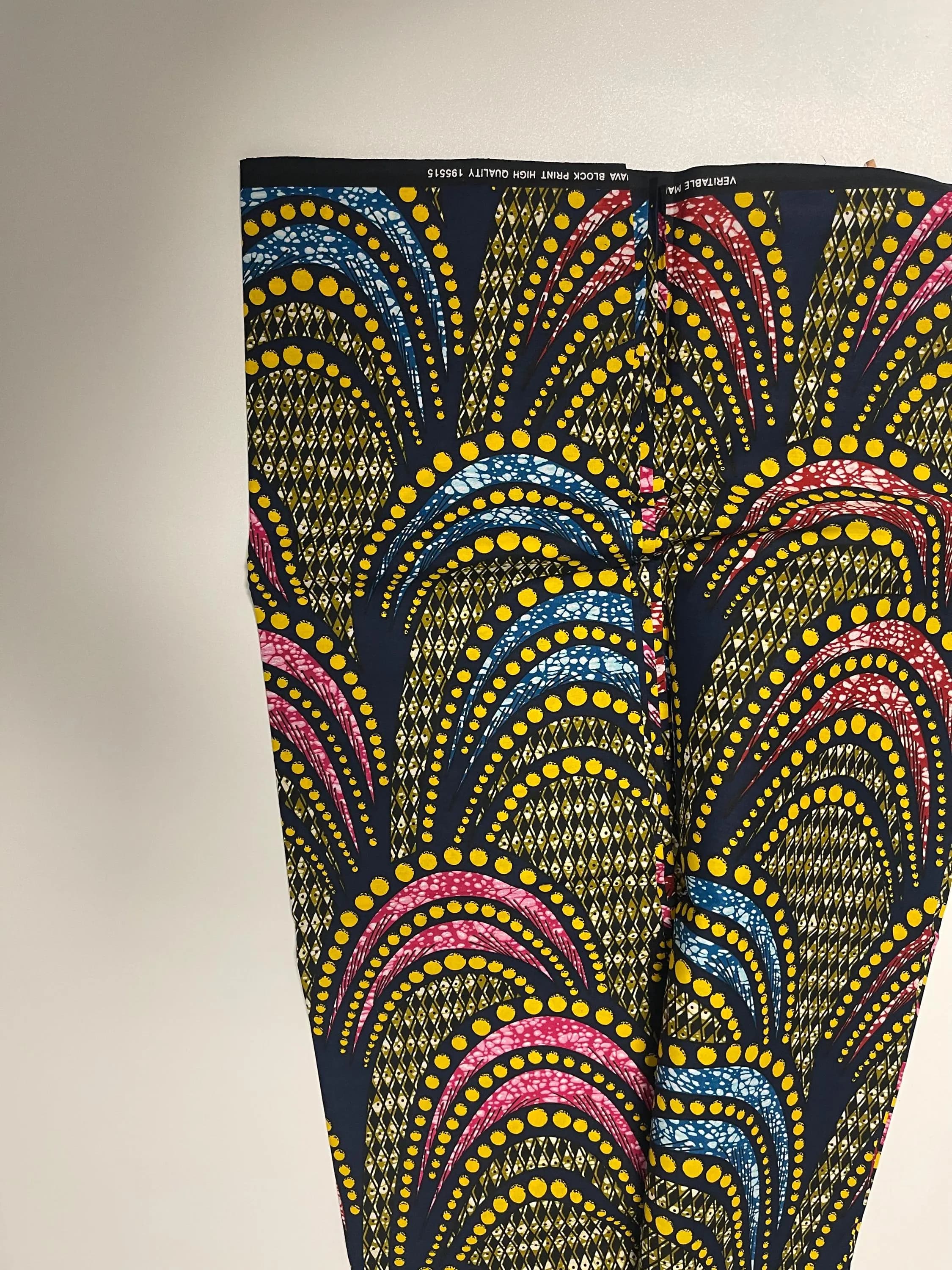 African fabric 6 yards Ankara Kente print Ankara kente fabric, Fabric for African attire - image 5