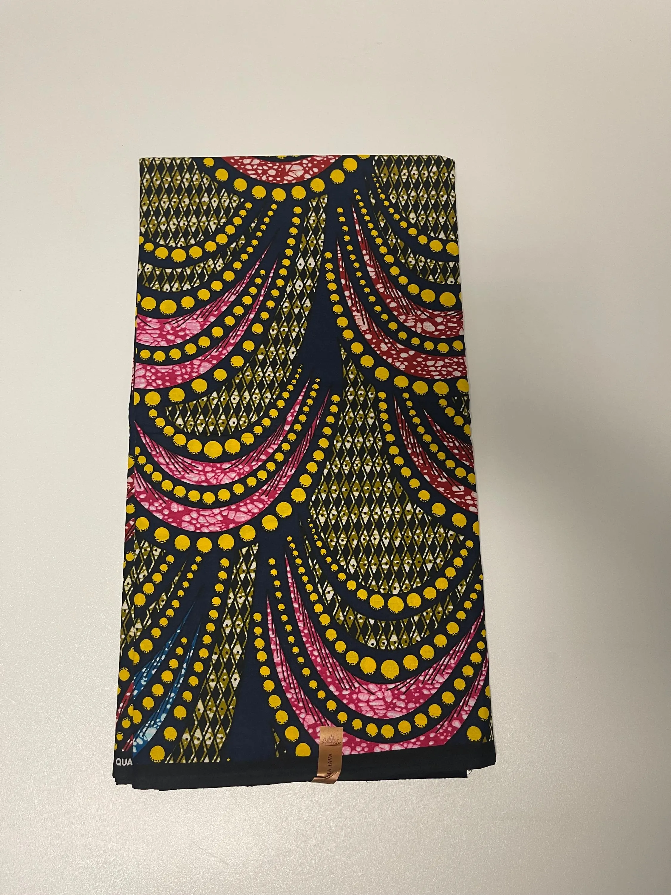 African fabric 6 yards Ankara Kente print Ankara kente fabric, Fabric for African attire - image 3