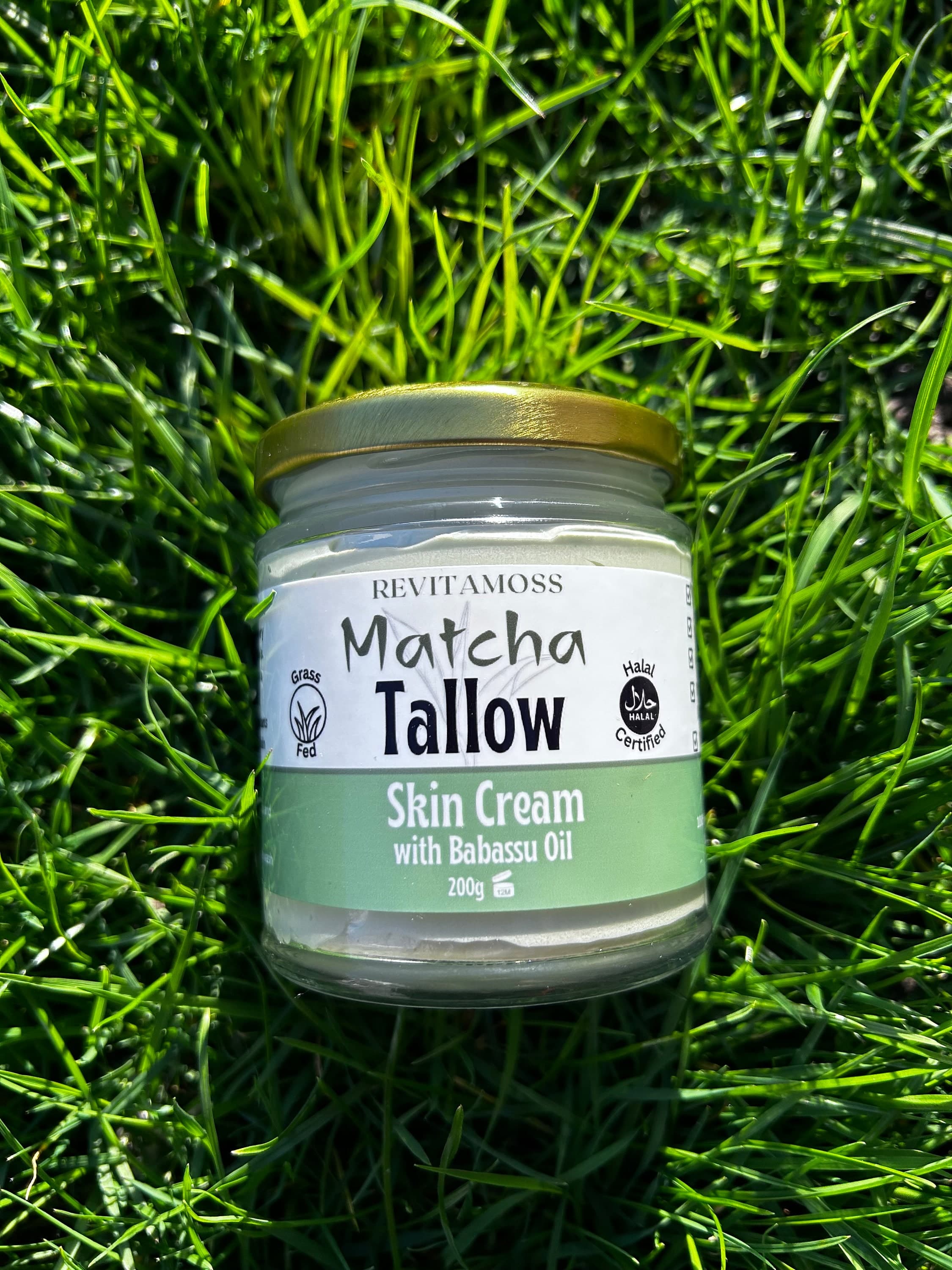 Grass-Fed Tallow Bundle: Unscented Halal Skin Cream - 2x 200g - image 3