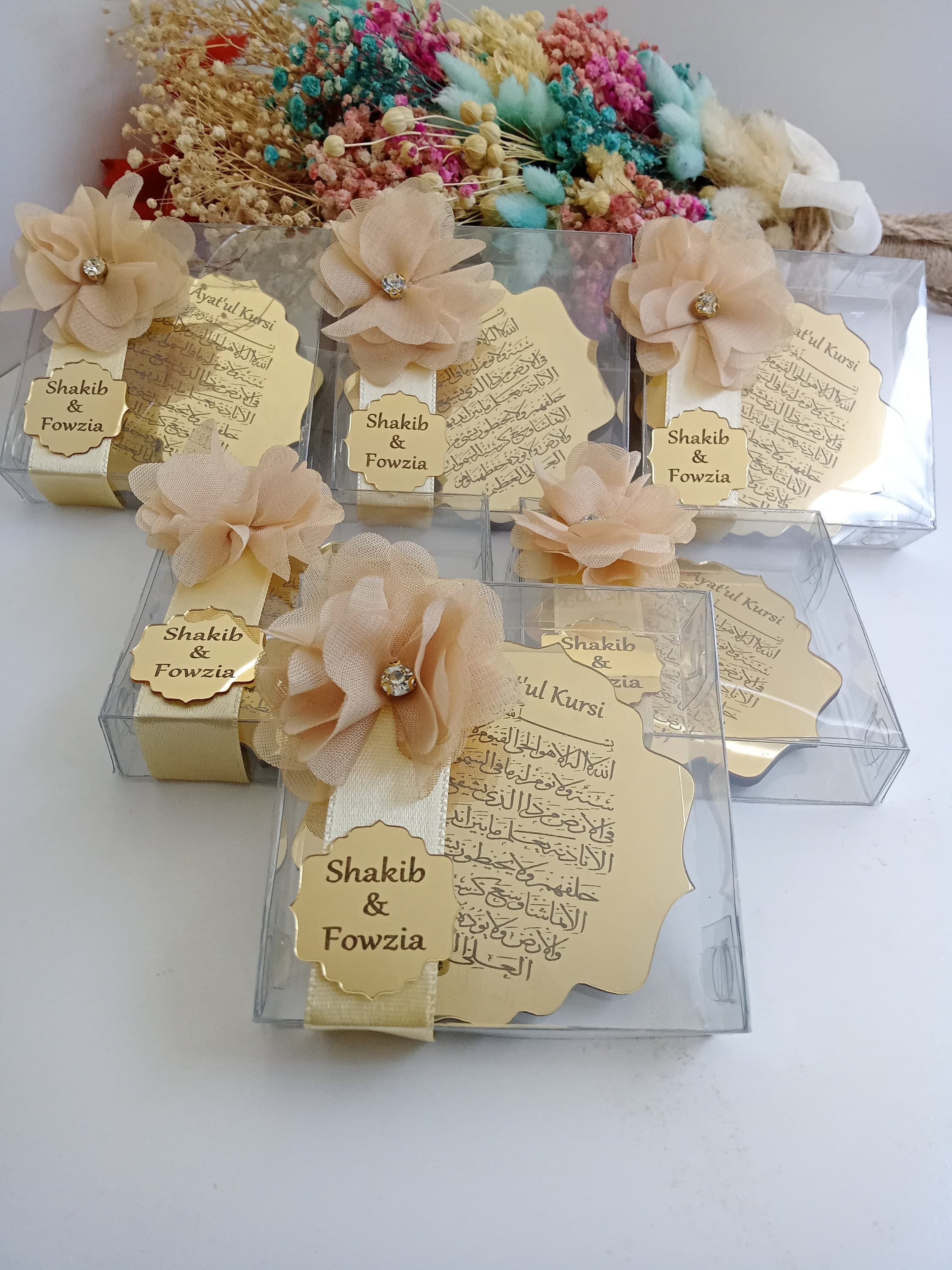 Ayatul Kursi Acrylic Magnet | Islamic Wedding Favor - image 4